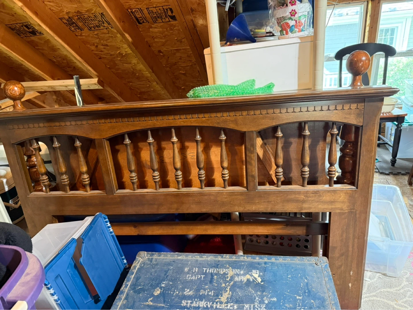 Wooden Headboard full size