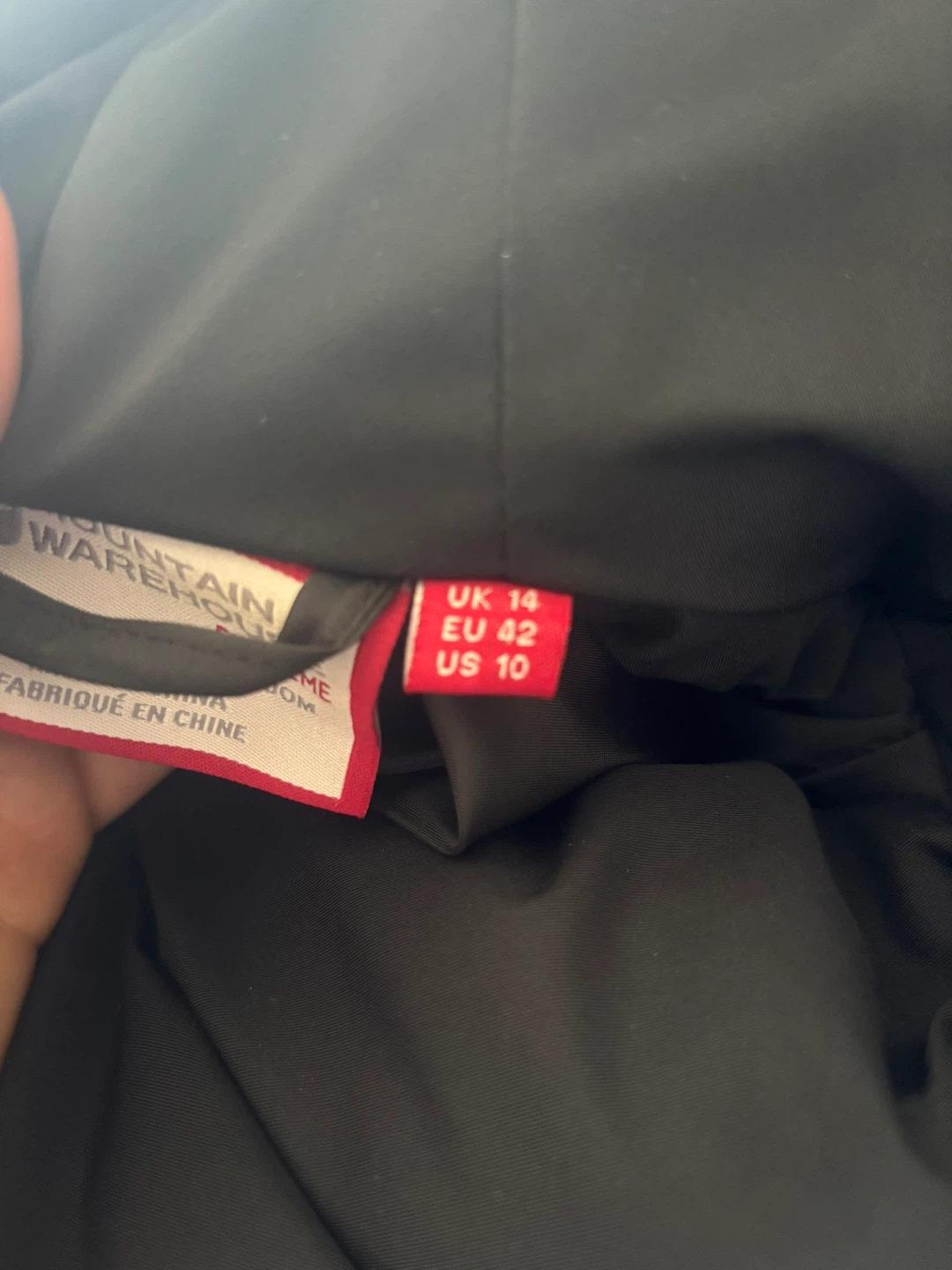 Mountain Warehouse Extreme Puffer Coat - Black, UK 14 - photo 5