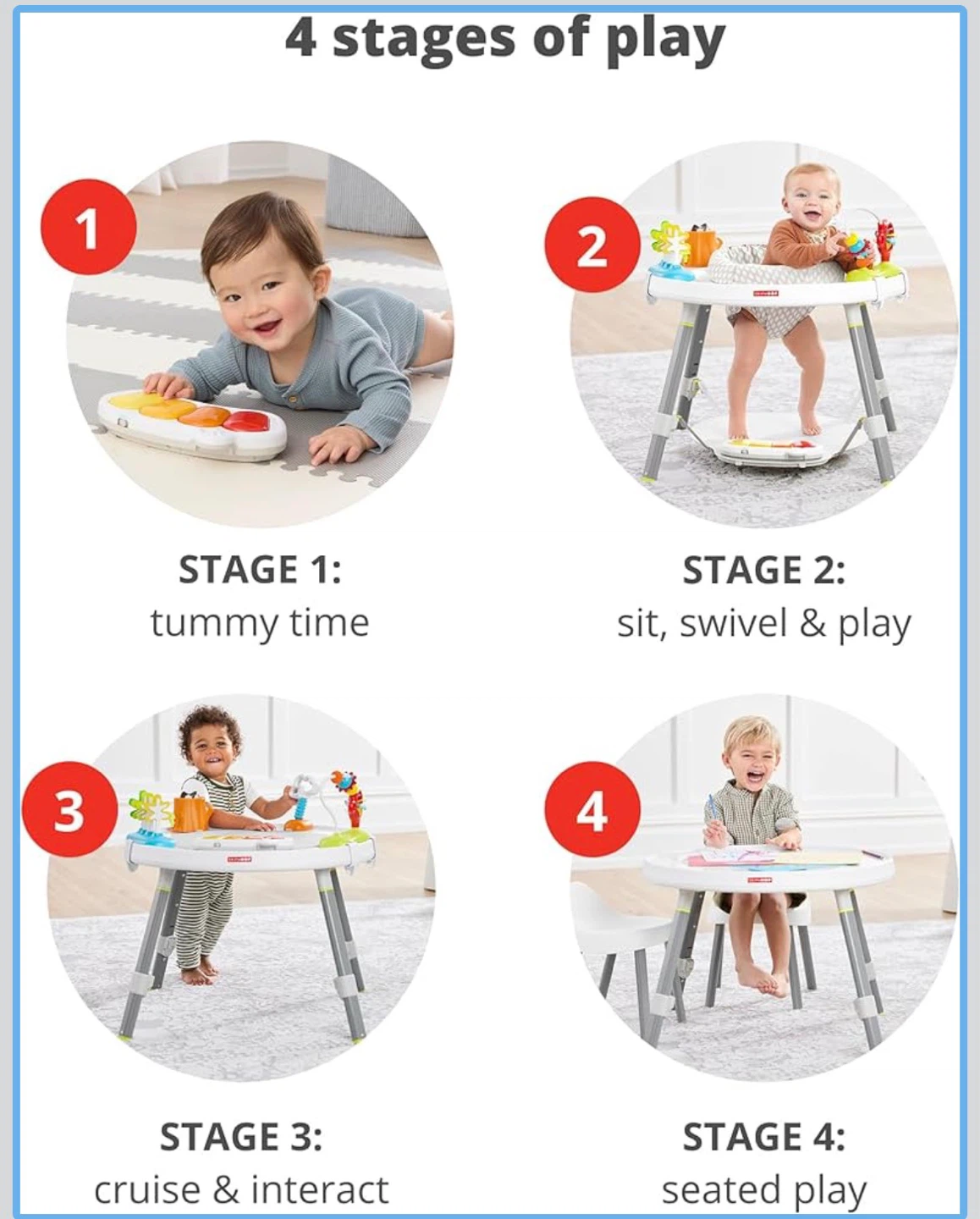 Skip Hop Explore & More 4-Stage Activity Center - photo 2