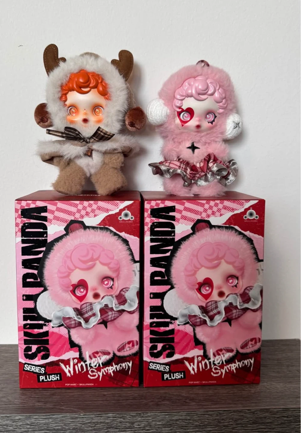 Pop Mart Skull Panda Winter Symphony Plush Toys - photo 3