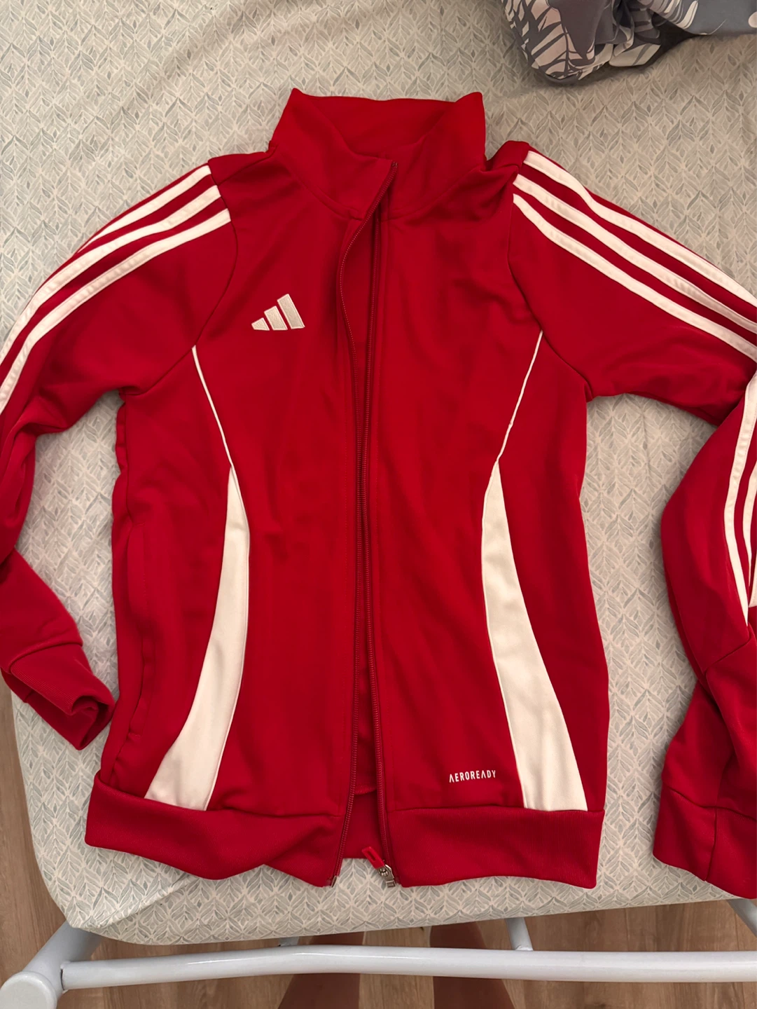 Adidas AEROREADY Track Jacket Red