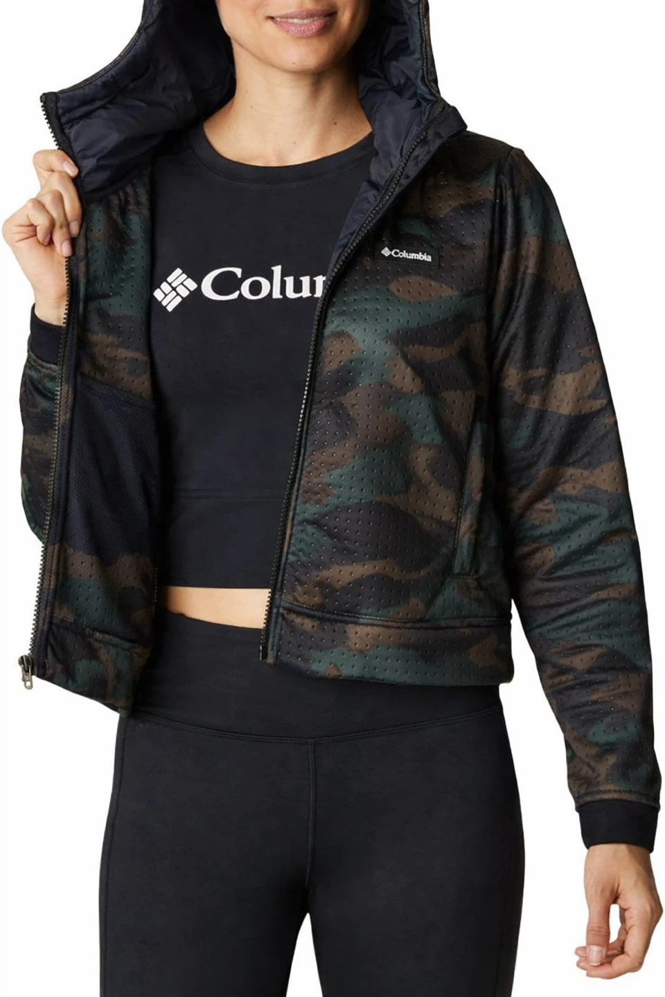 New Columbia Northern Canyon Hybrid Hoodie Jacket