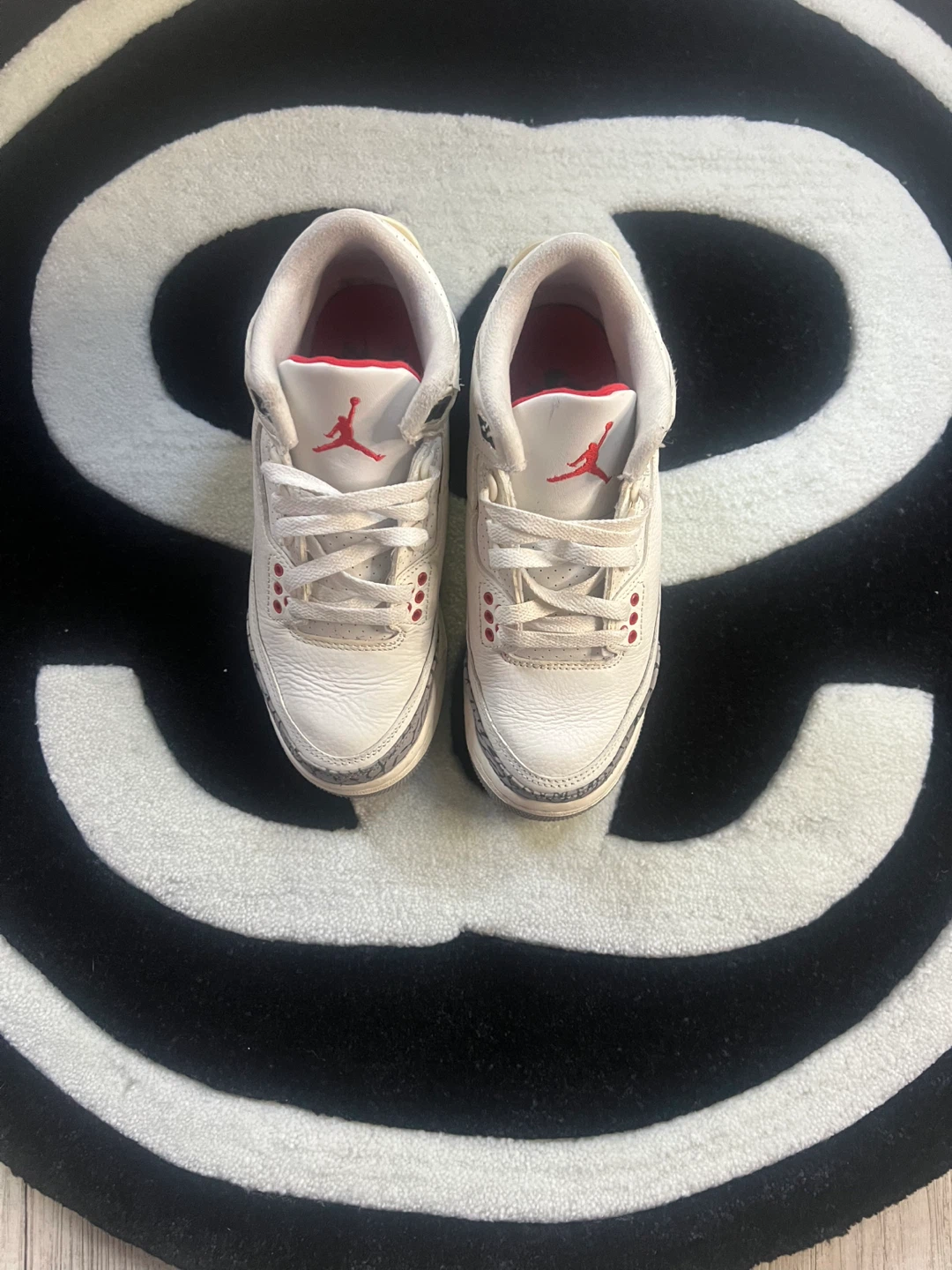 Jordan 3 "White Cement" Kids Size 4Y - photo 4