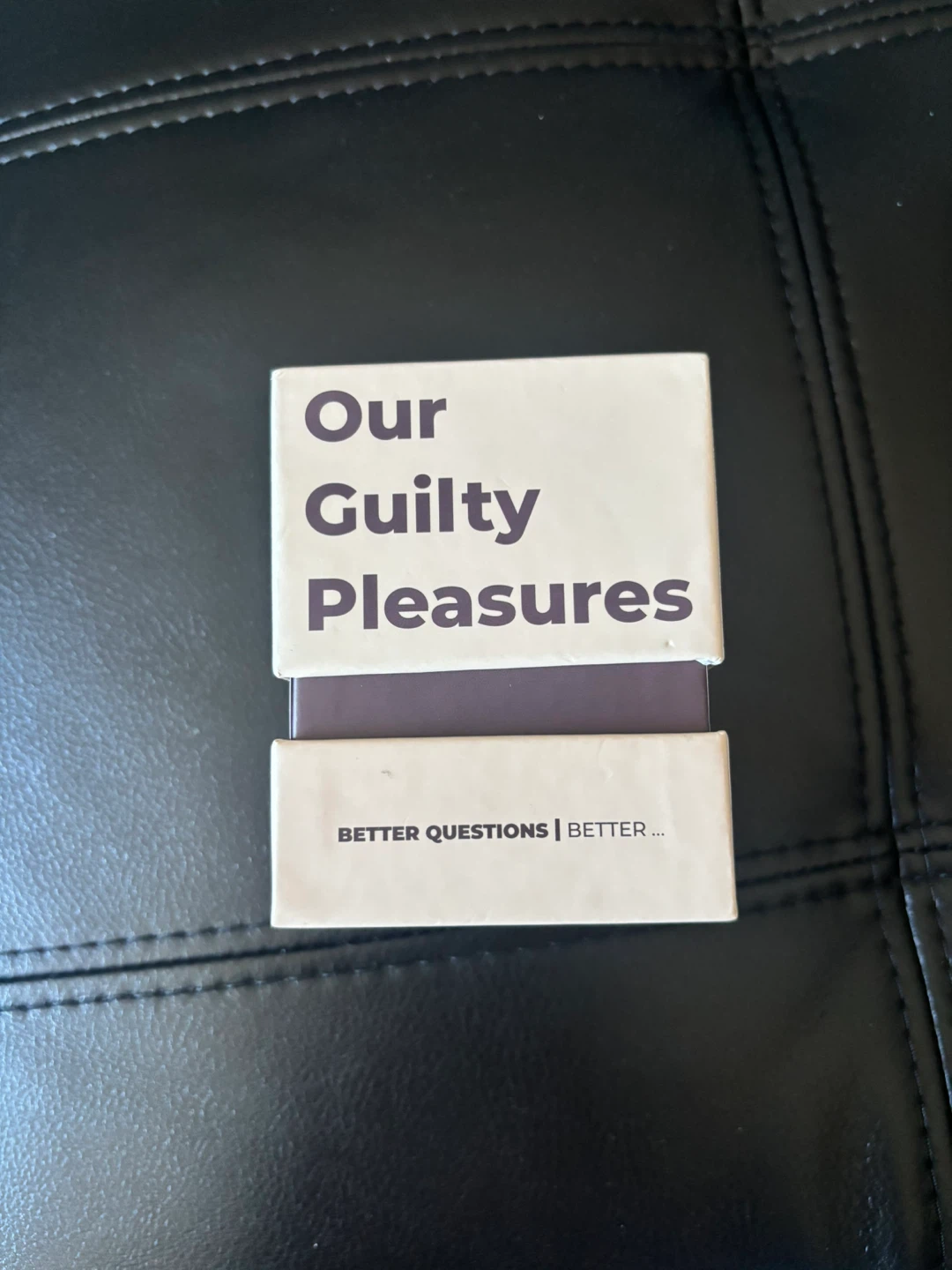 Our Guilty Pleasures Card Game