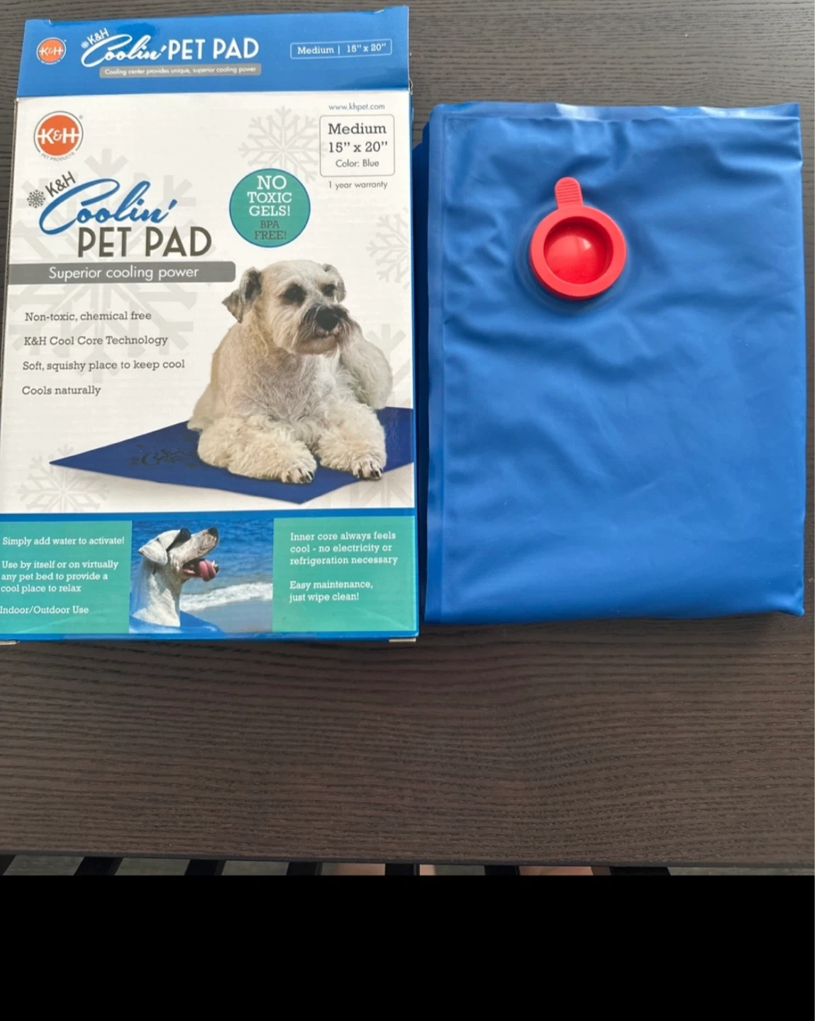 Cooling pet dog mat