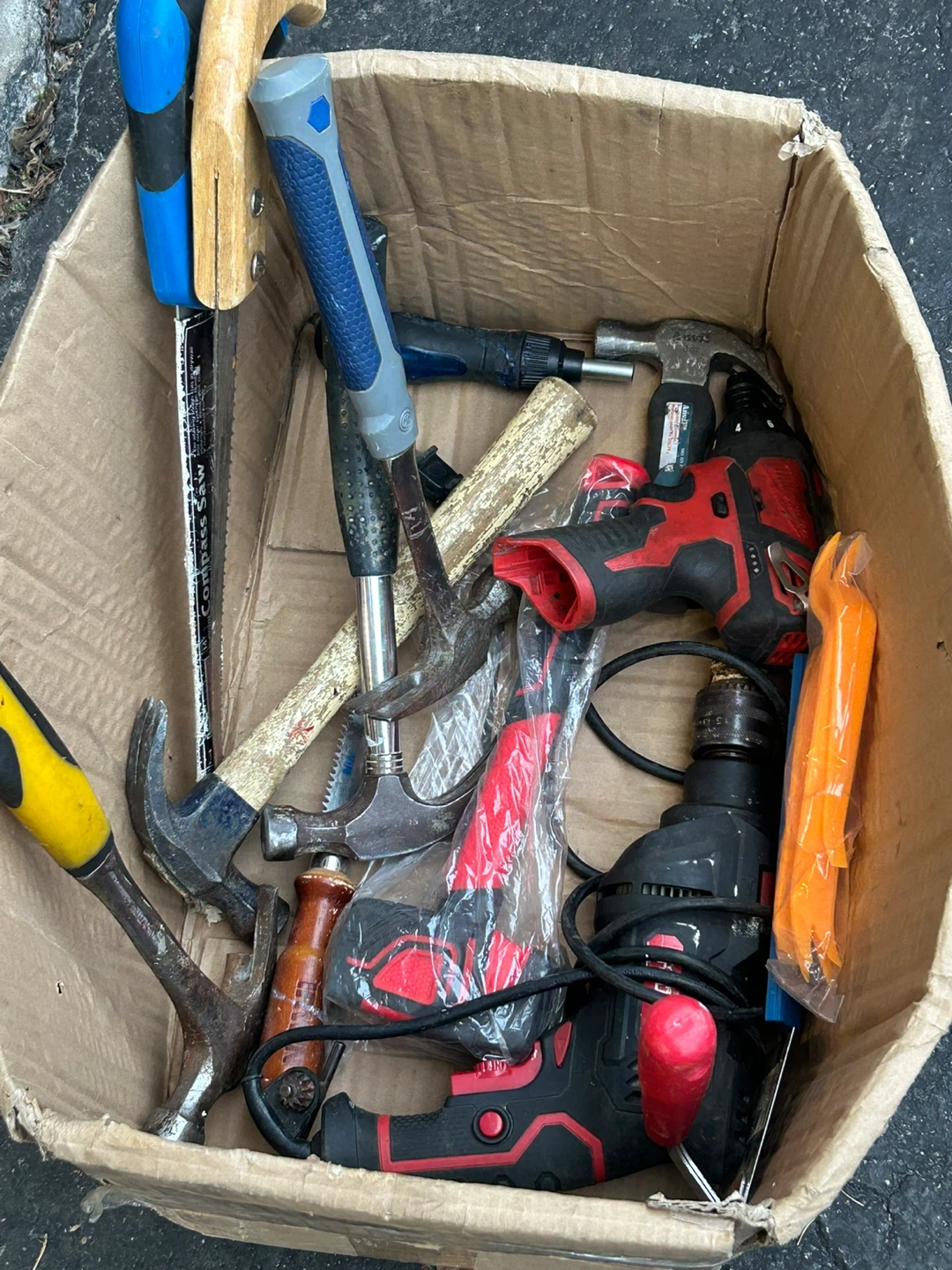 Assorted Power Tools and Hand Tools