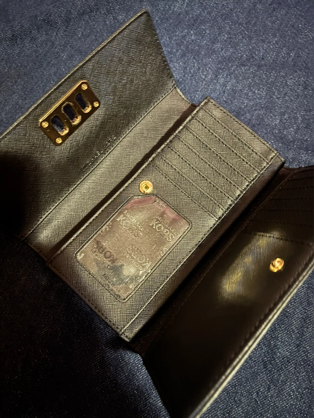 Michael Kors Black Leather Wallet - photo 2