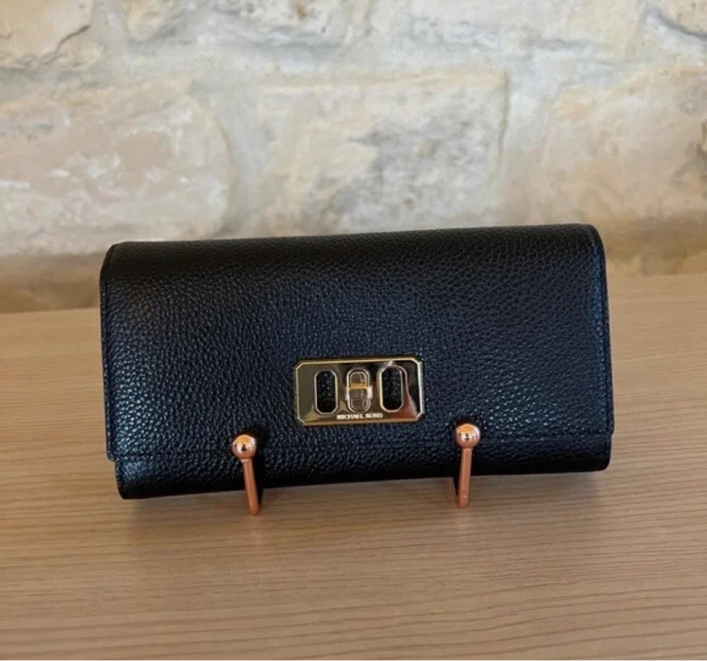 Michael Kors Black Leather Wallet