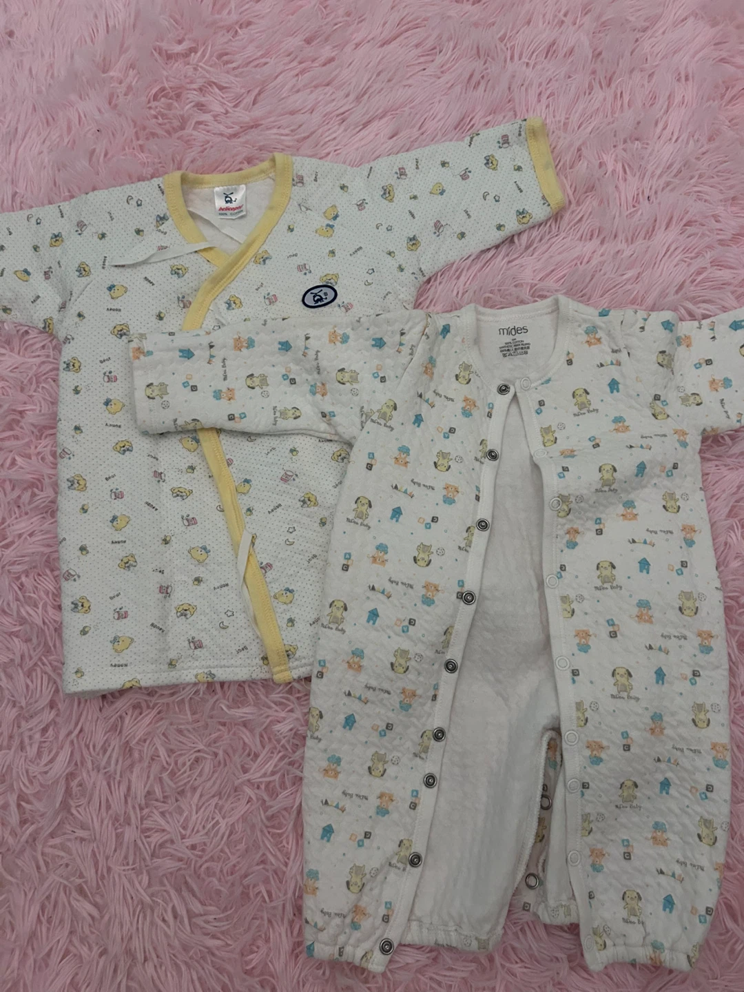 Baby Clothes Set - Newborn Wrap Top & Romper