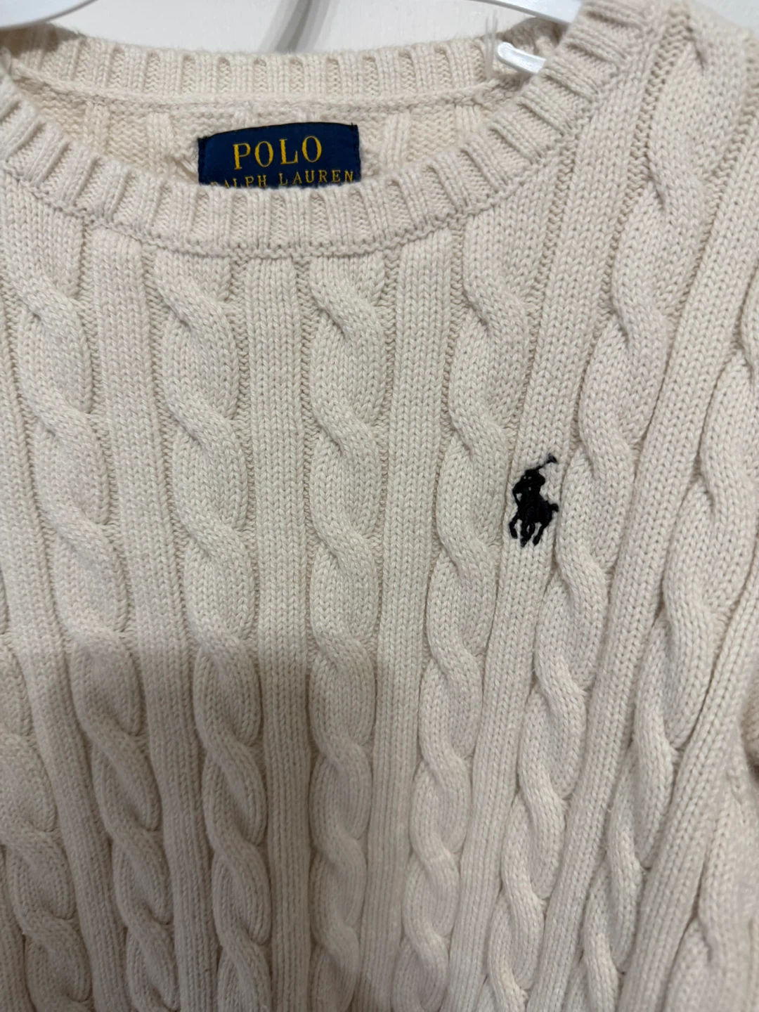 Size 8 authentic POLO sweater Unisex kids - photo 2
