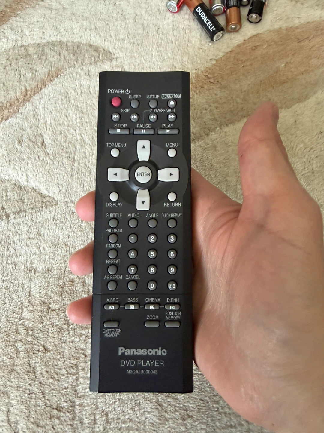 Panasonic DVD Player (N2QAJB000043)