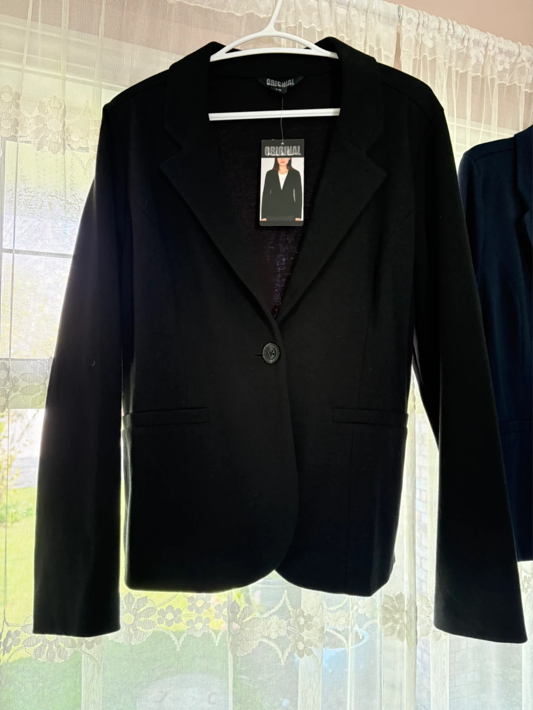 Original black and blue blazer - photo 2
