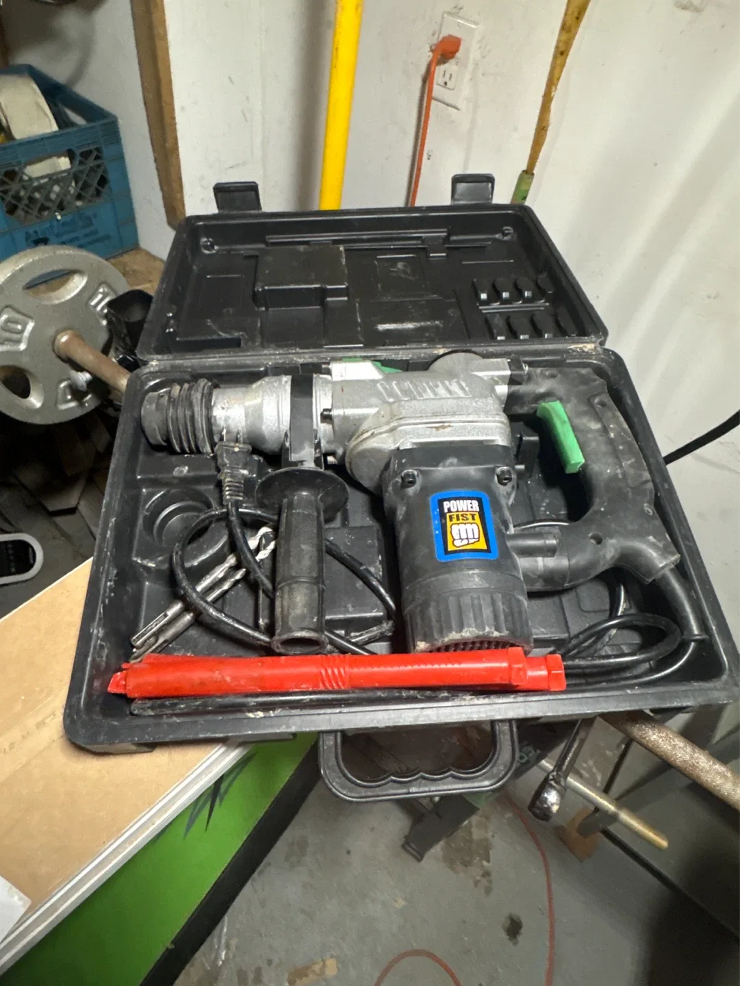 Power Fist Rotary Hammer Drill