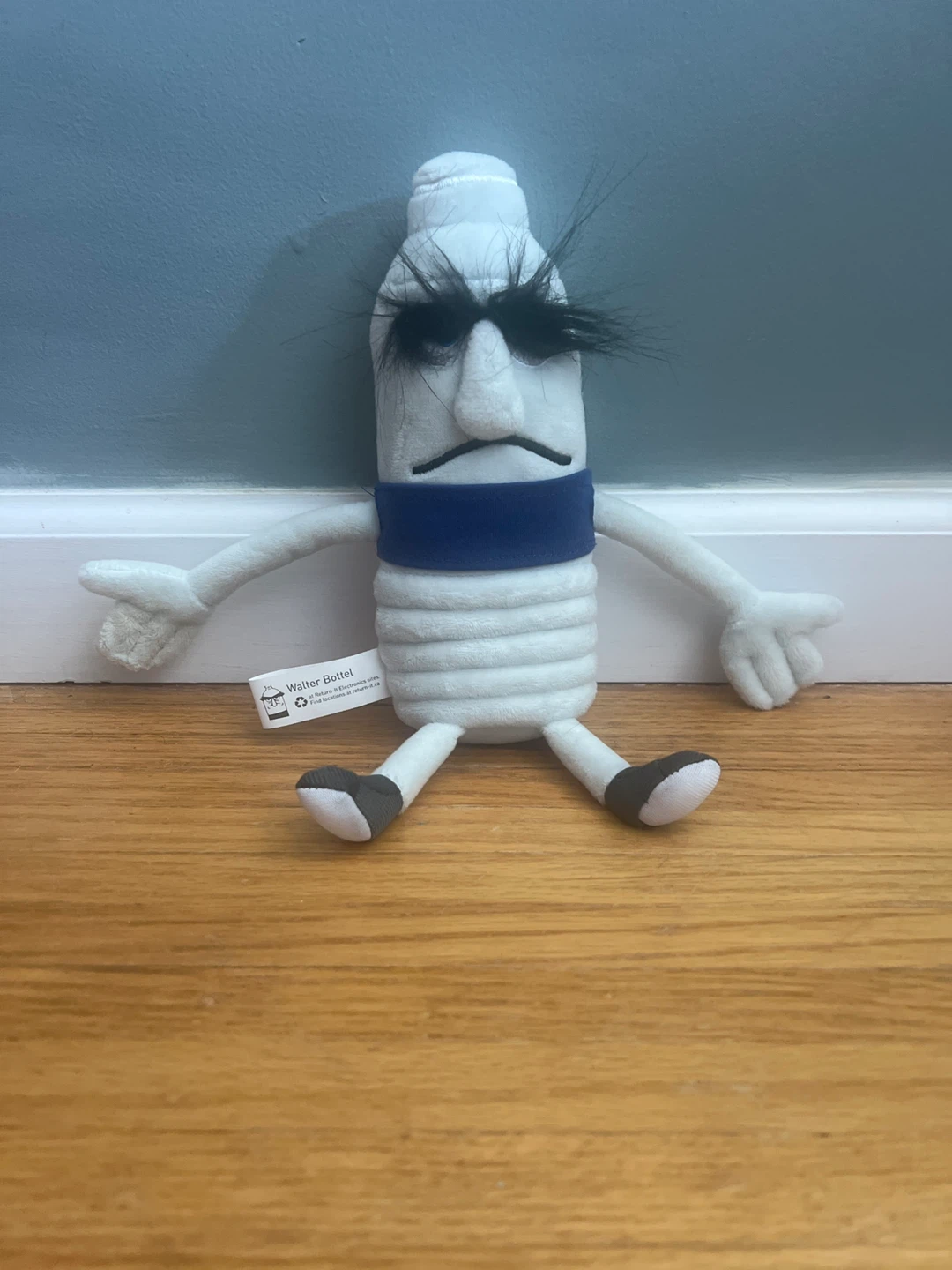 Return-it express Walter water bottle plush with voice box