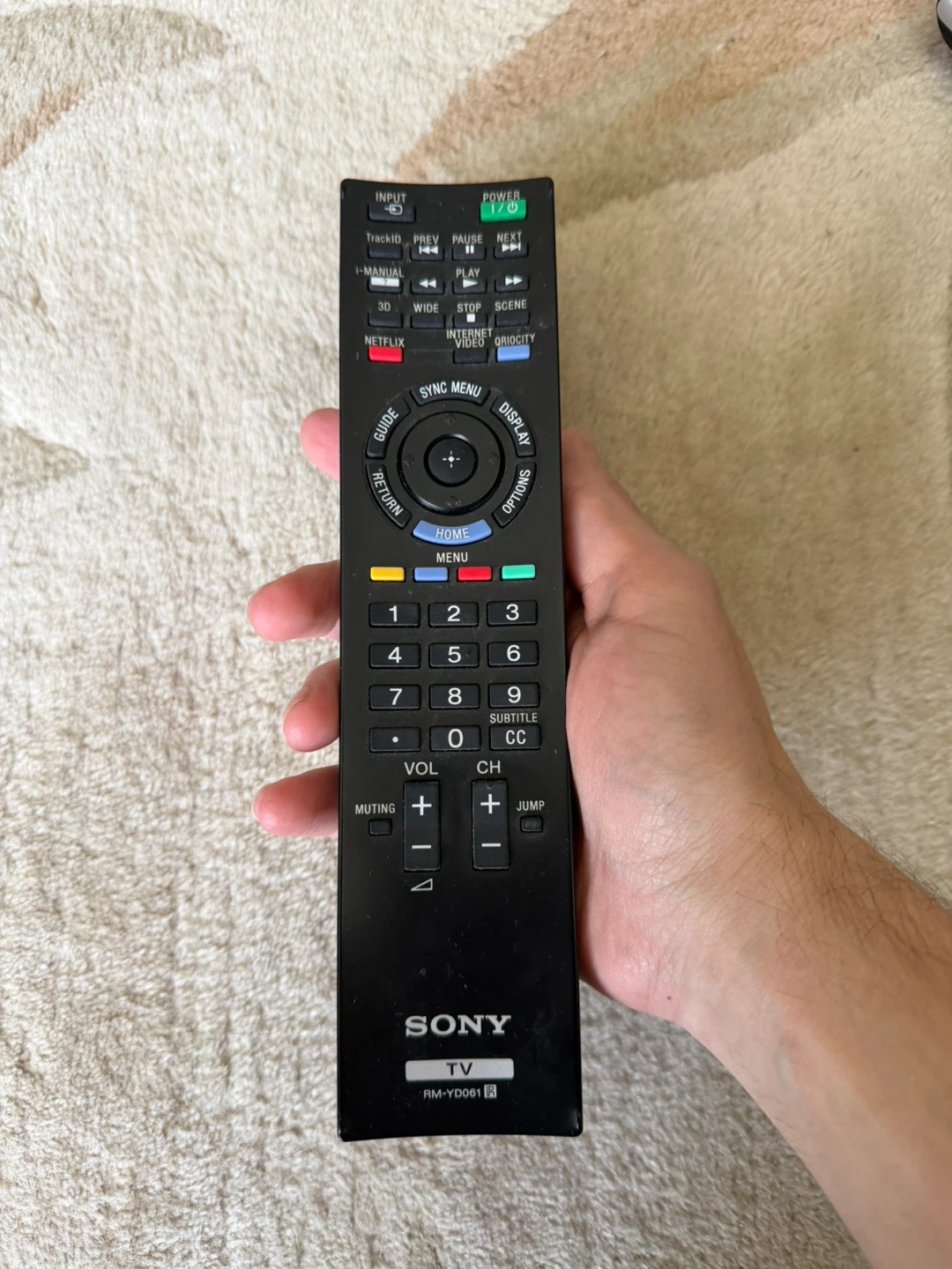 Sony RM-YD061 Replacement Remote