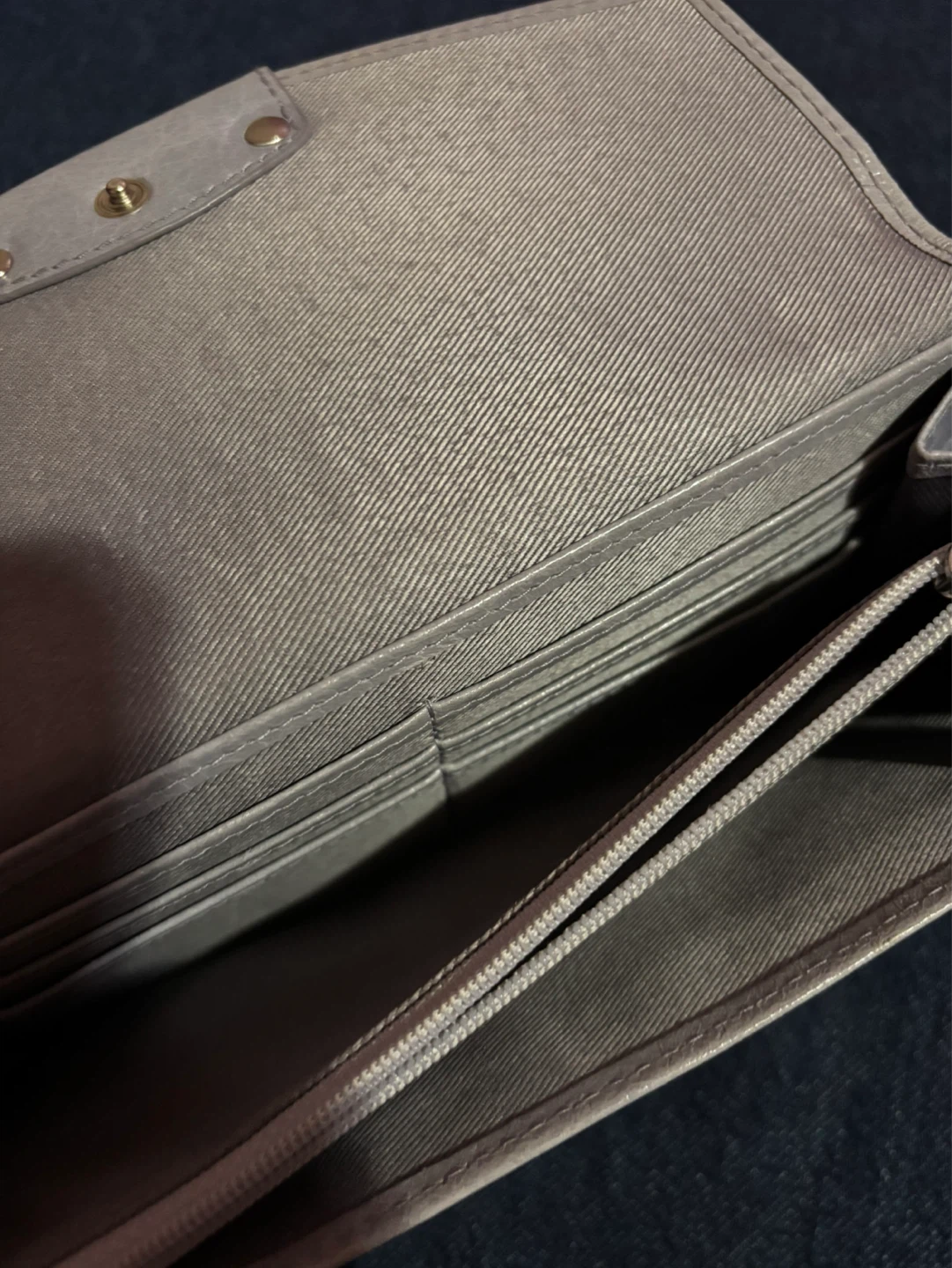 Grey/ light purple Clutch Wallet - photo 4