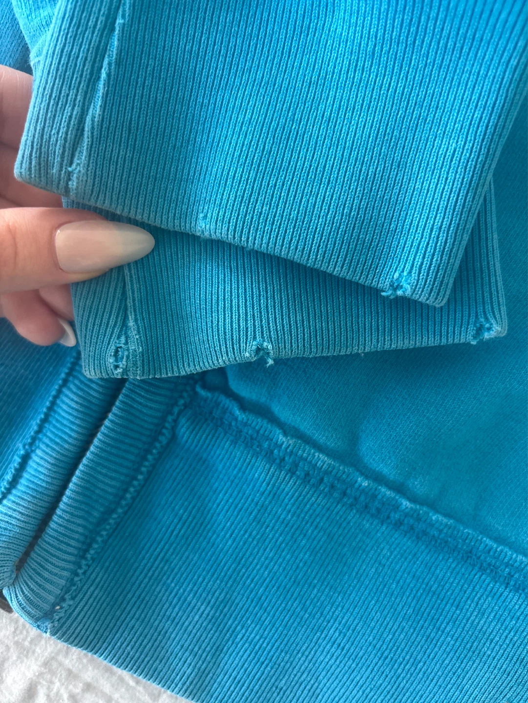Aeropostale Blue Zip-Up Hoodie - Size S/P - photo 3