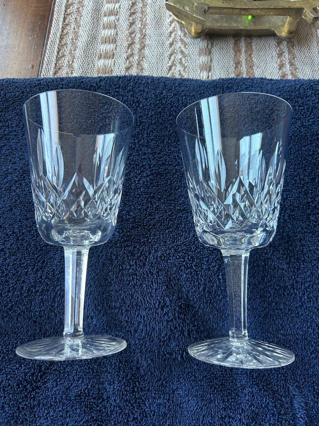 Crystal Wine Glasses Set