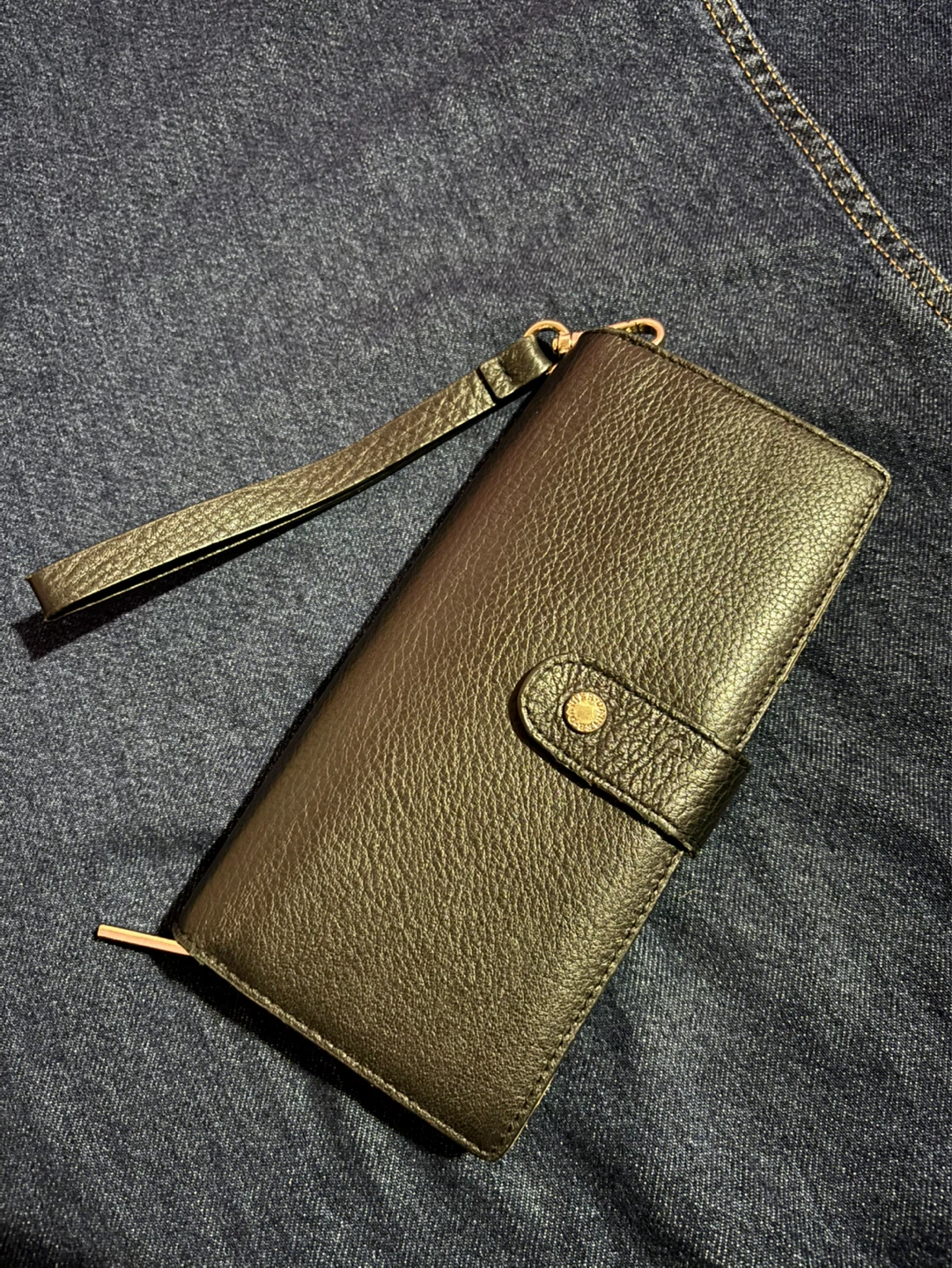 Danier Leather Wristlet Wallet