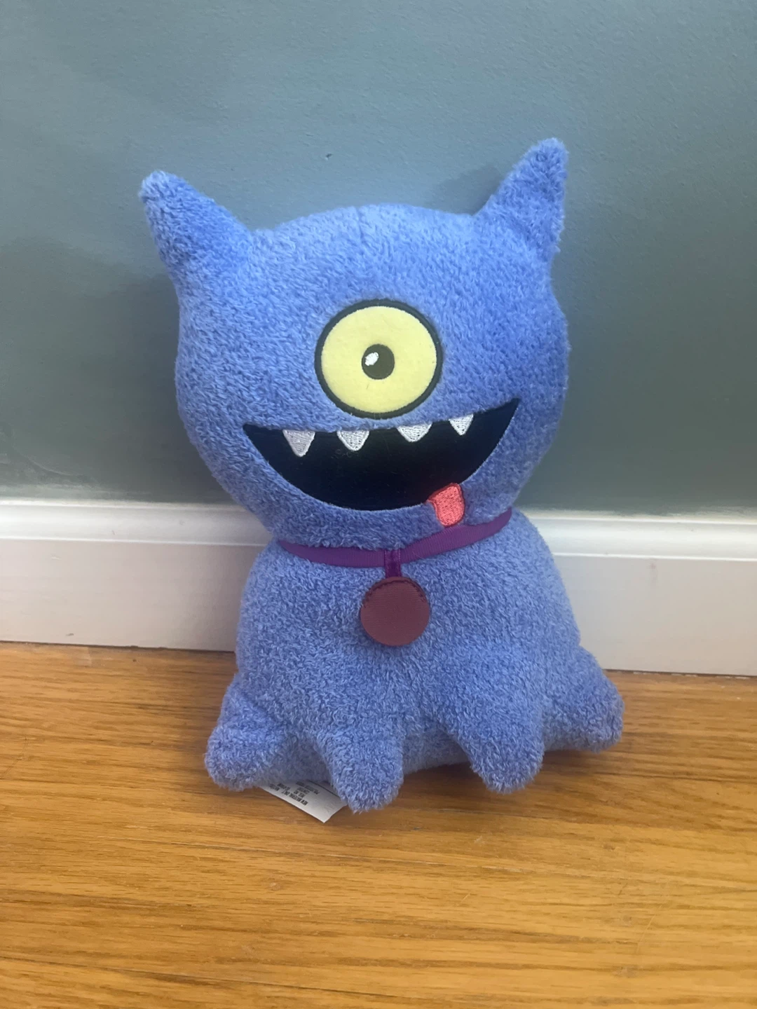 Purple/blue dog from ugly dolls