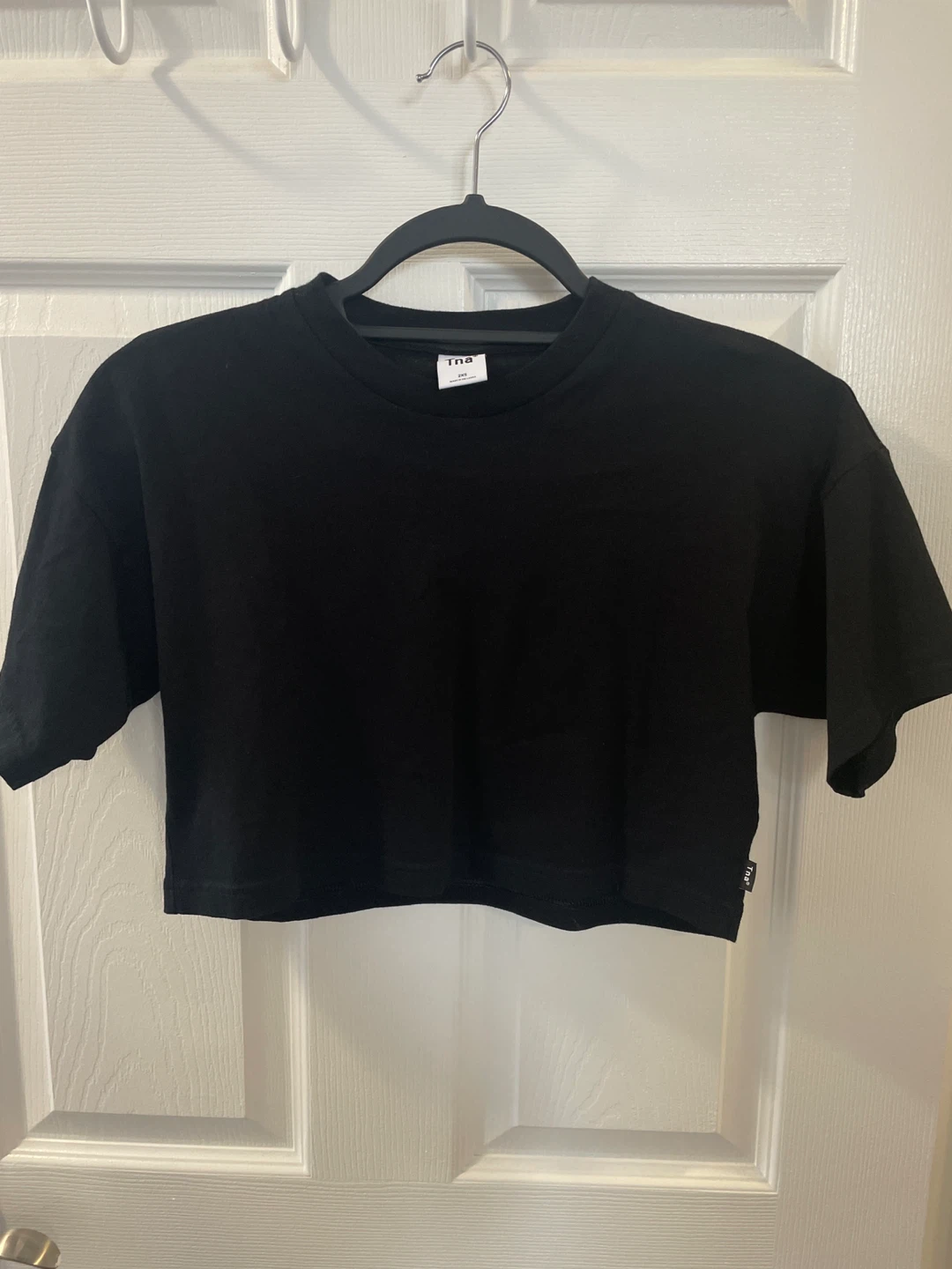 Tna Black Crop Top - Size 2XS - photo 2