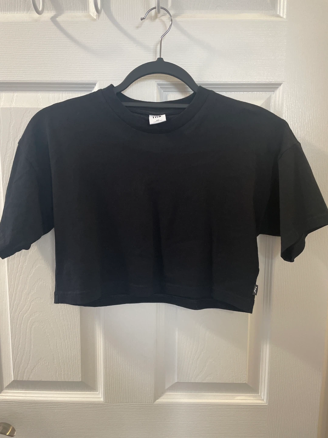 Tna Black Crop Top - Size 2XS - photo 4