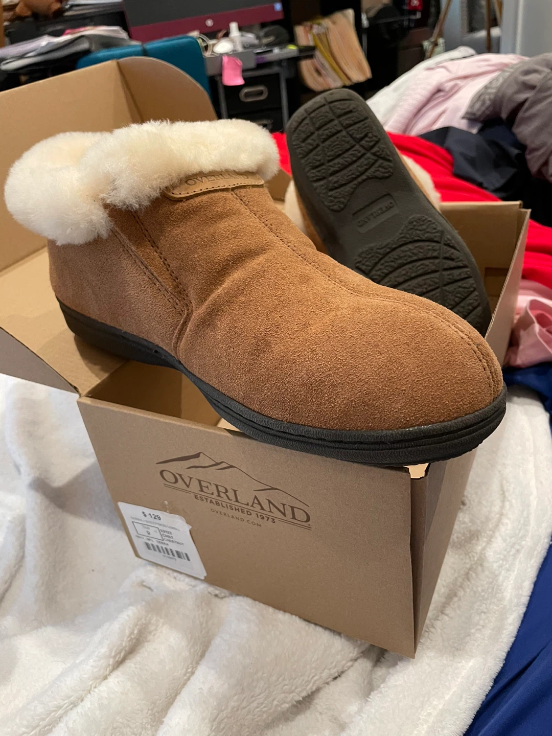 Overland Terra Sheepskin Lined Boots - Size 9 - photo 4