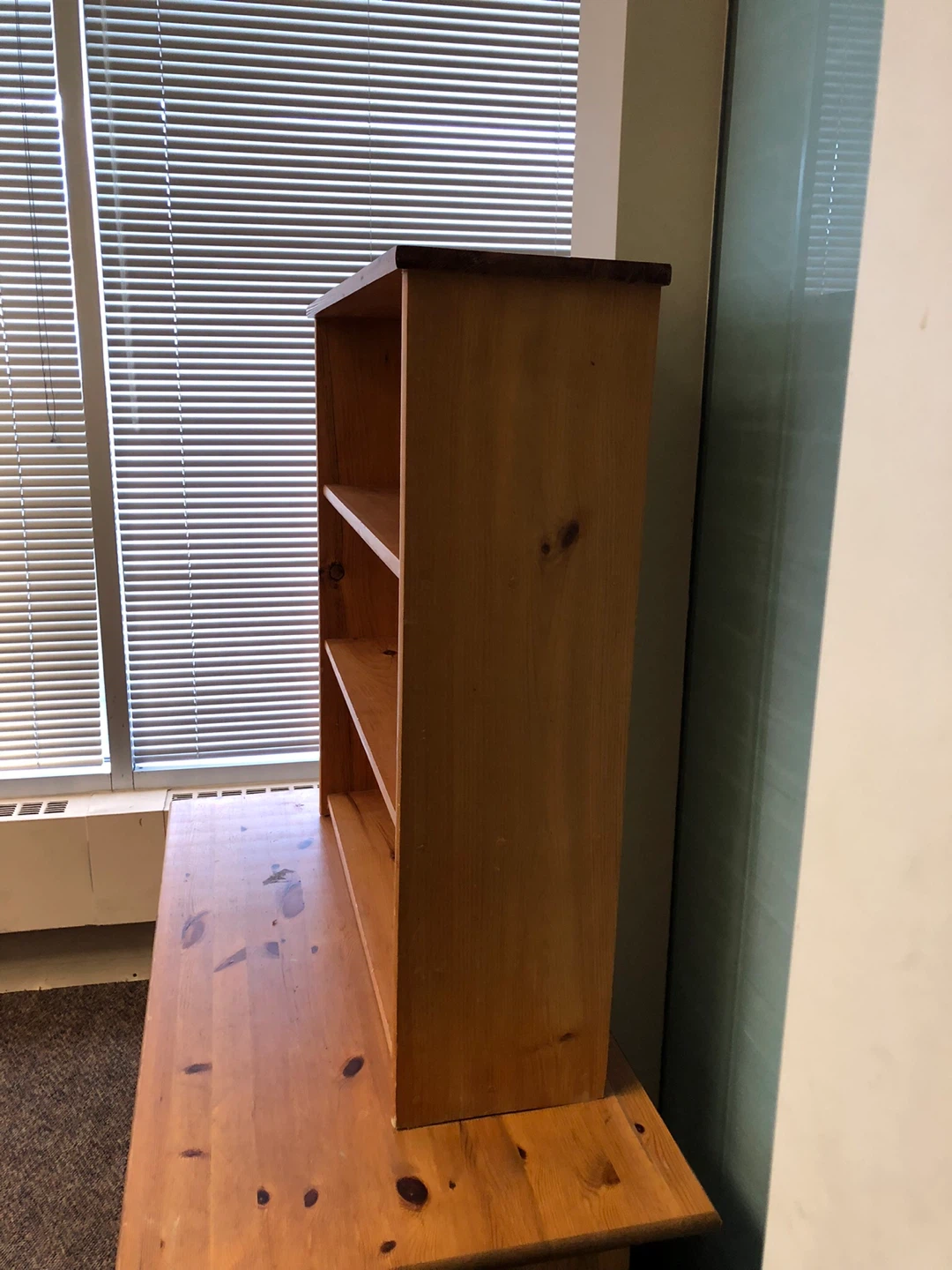 Ikea Pine wood bookcase Moving Sale - photo 3
