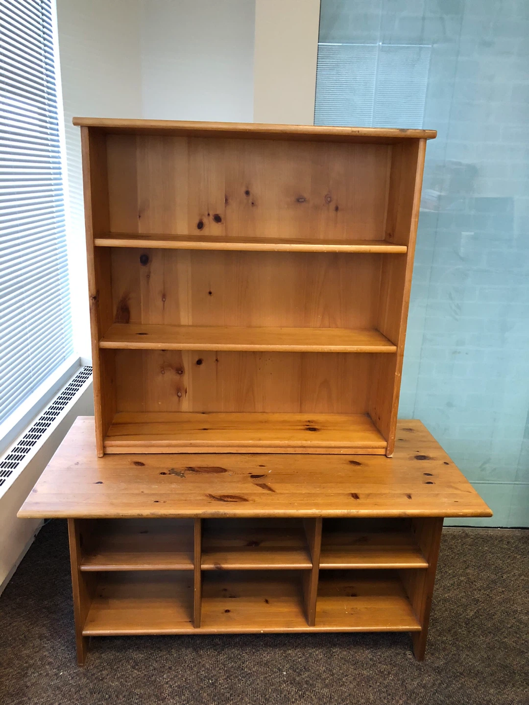 Ikea Pine wood bookcase Moving Sale