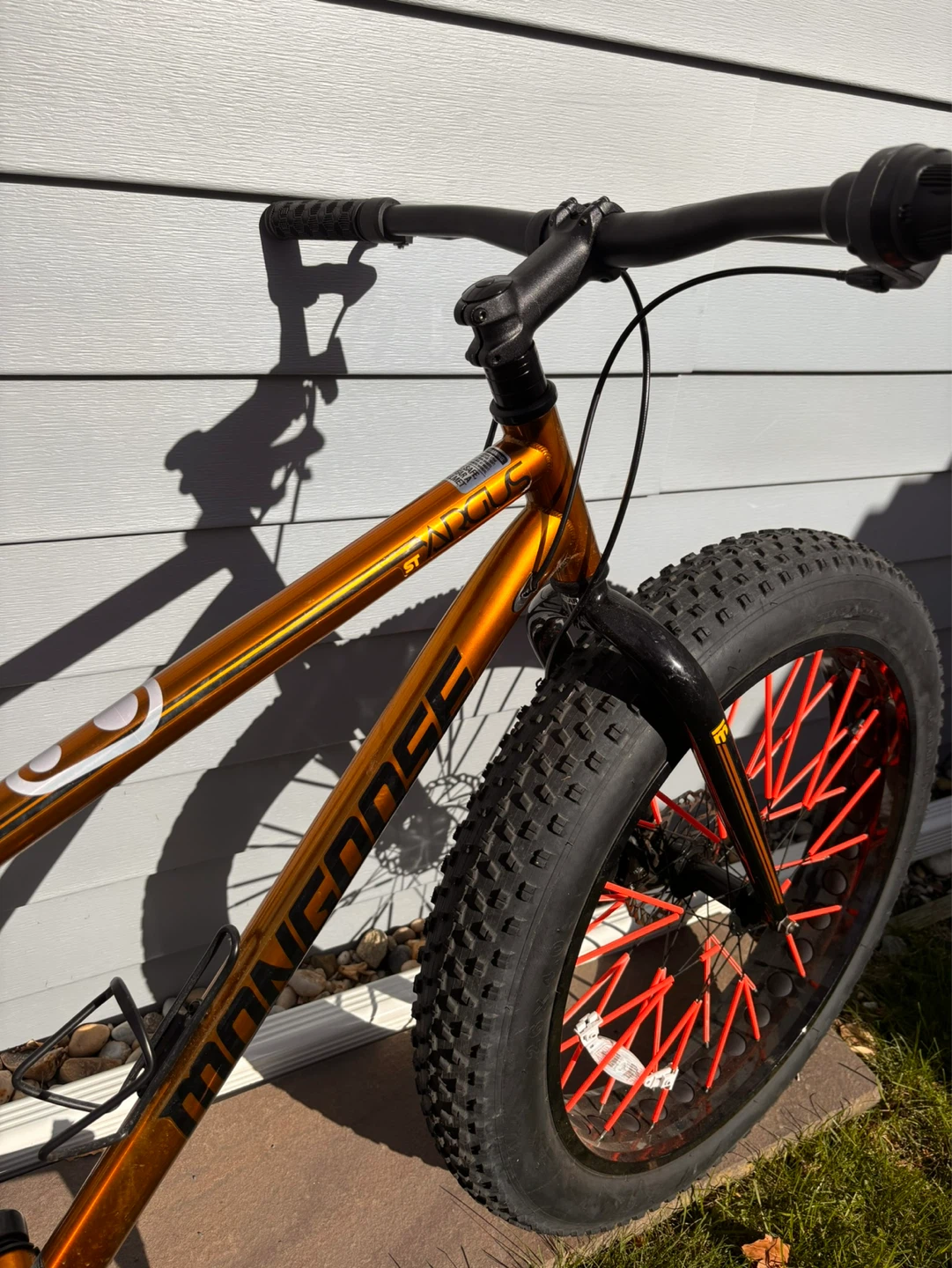 Mongoose Men's Fat Tire Bike - Orange - photo 3