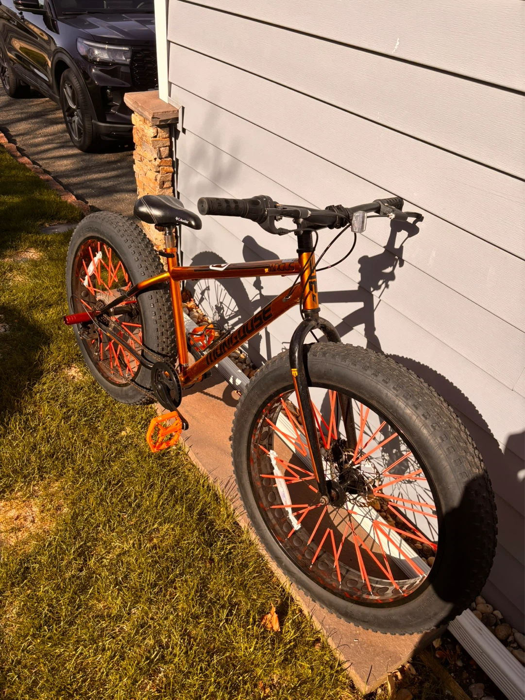 Mongoose Men's Fat Tire Bike - Orange