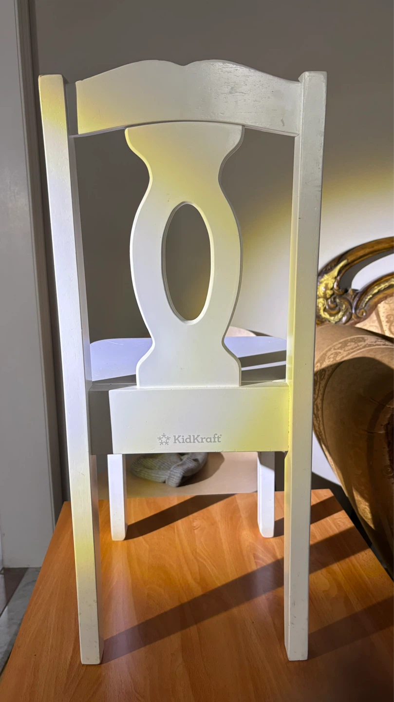 KidKraft White Wooden Chair