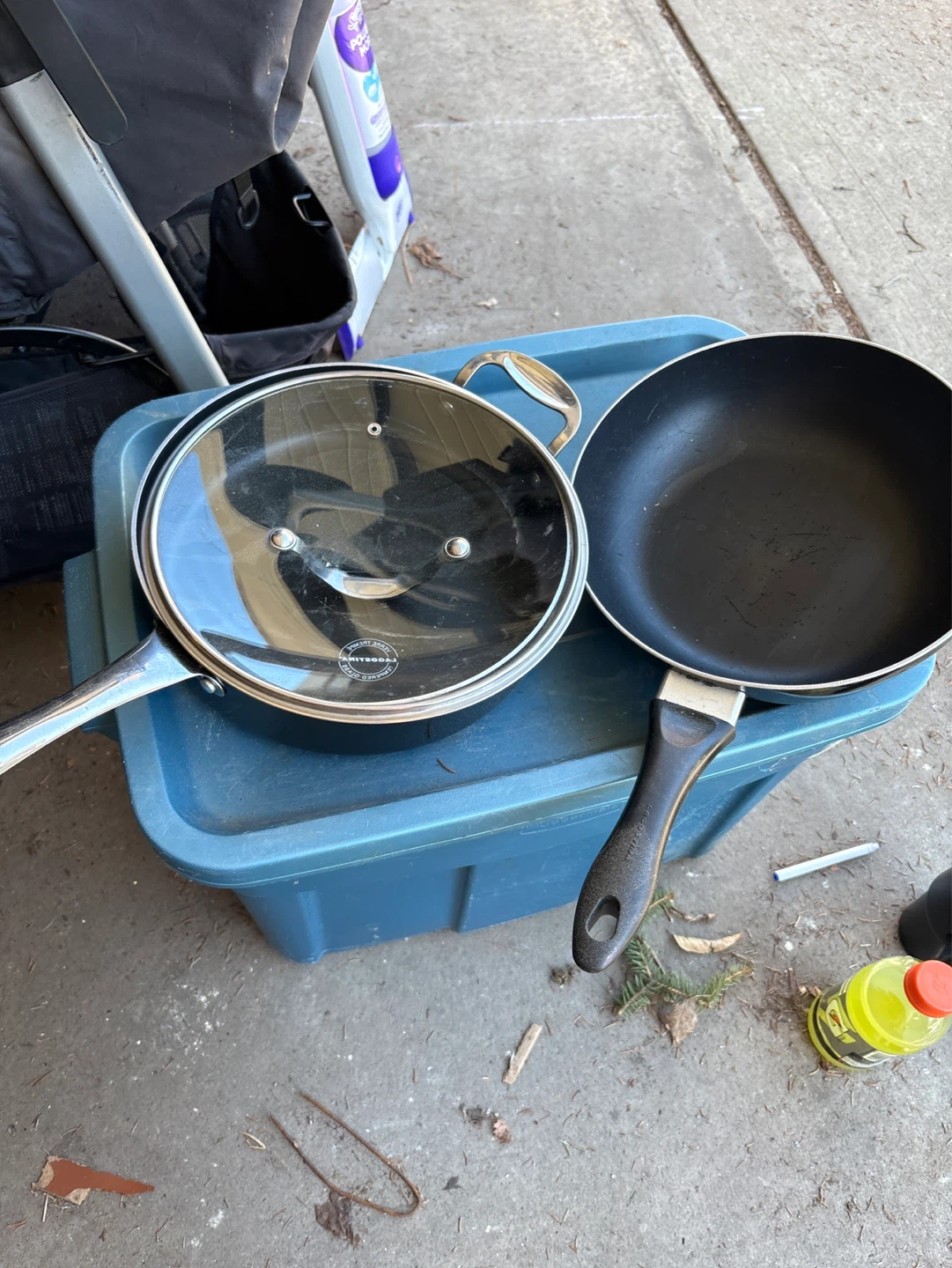 Lagoons Black Non-stick Frying pans