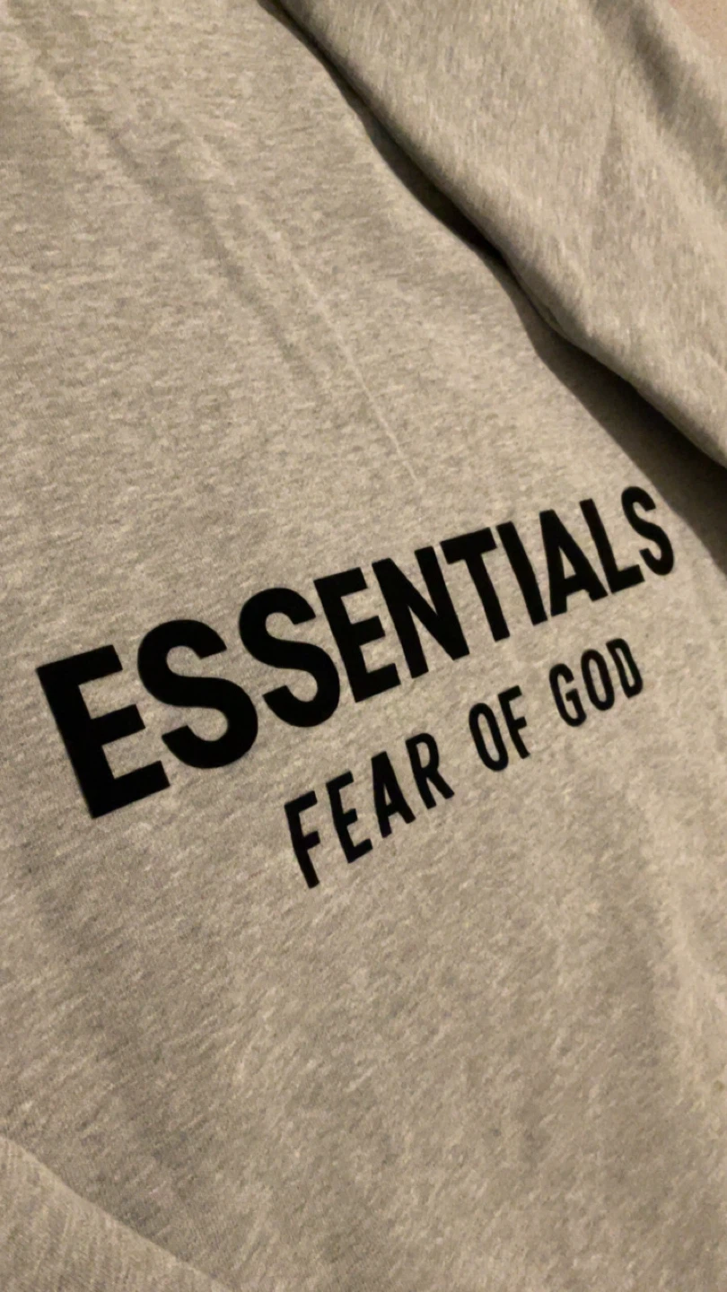 Fear of God Essentials Hoodie Dark Oatmeal - photo 2