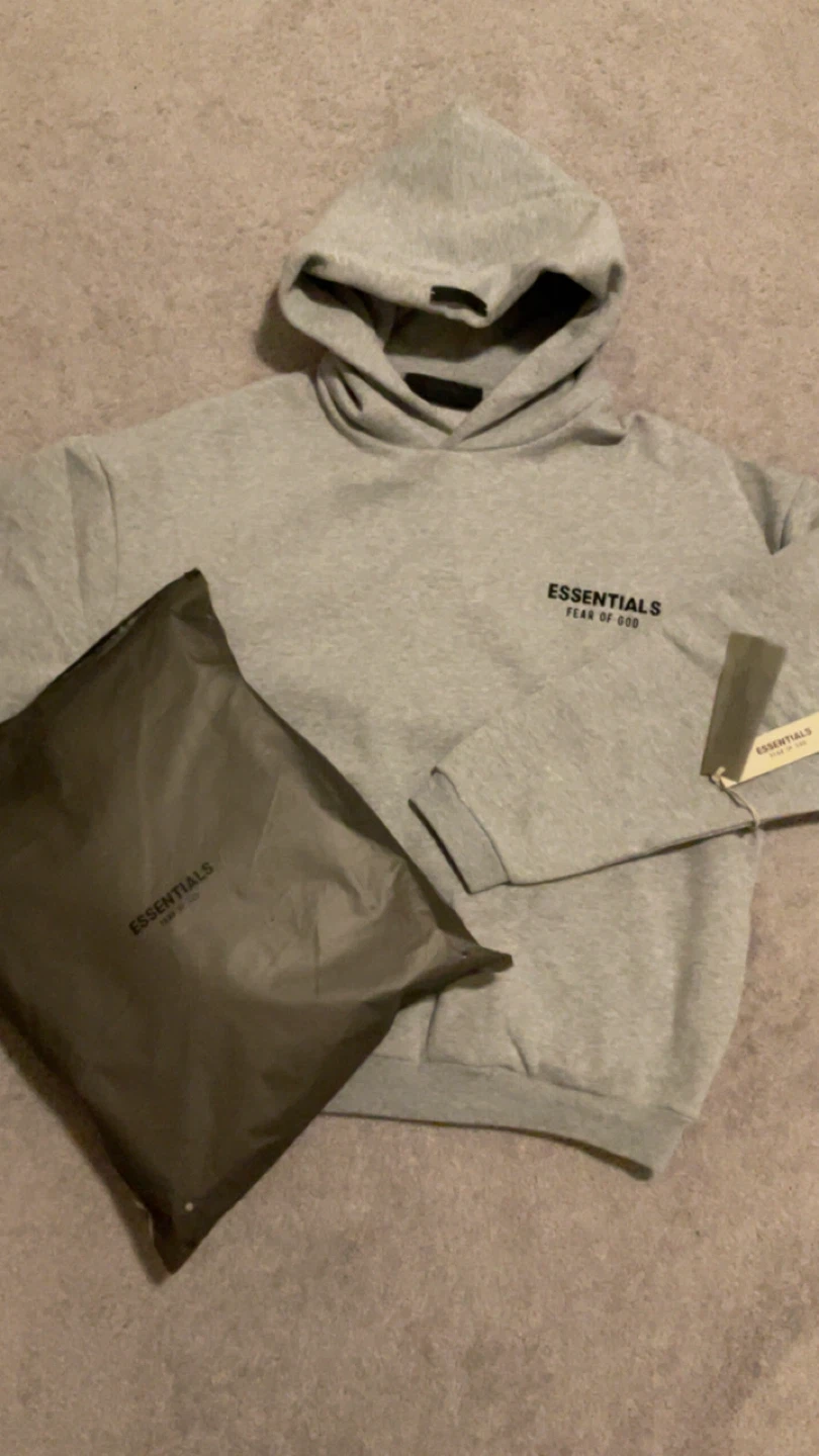 Fear of God Essentials Hoodie Dark Oatmeal