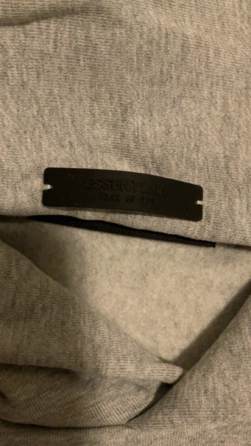 Fear of God Essentials Hoodie Dark Oatmeal - photo 5