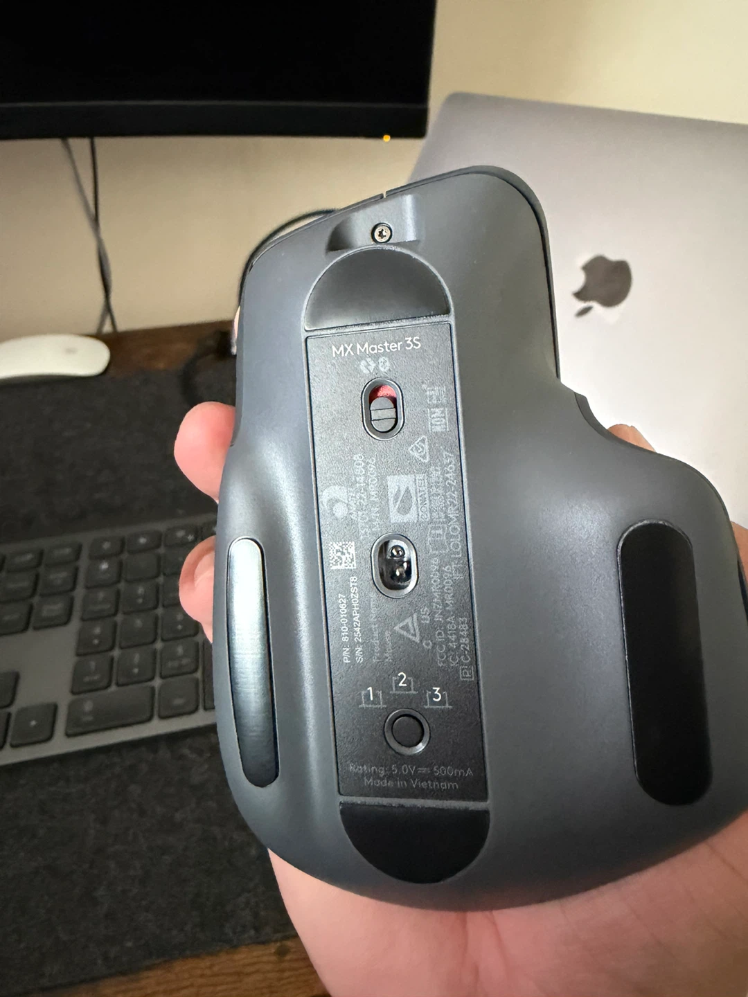 Logitech MX Master 3S Wireless Mouse + MX Keys S - Graphite - photo 3