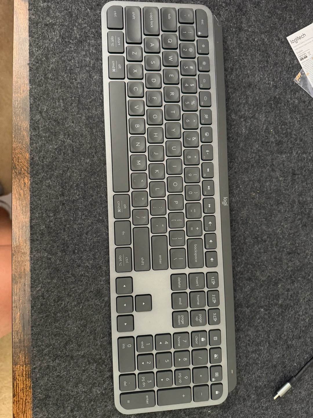 Logitech MX Master 3S Wireless Mouse + MX Keys S - Graphite
