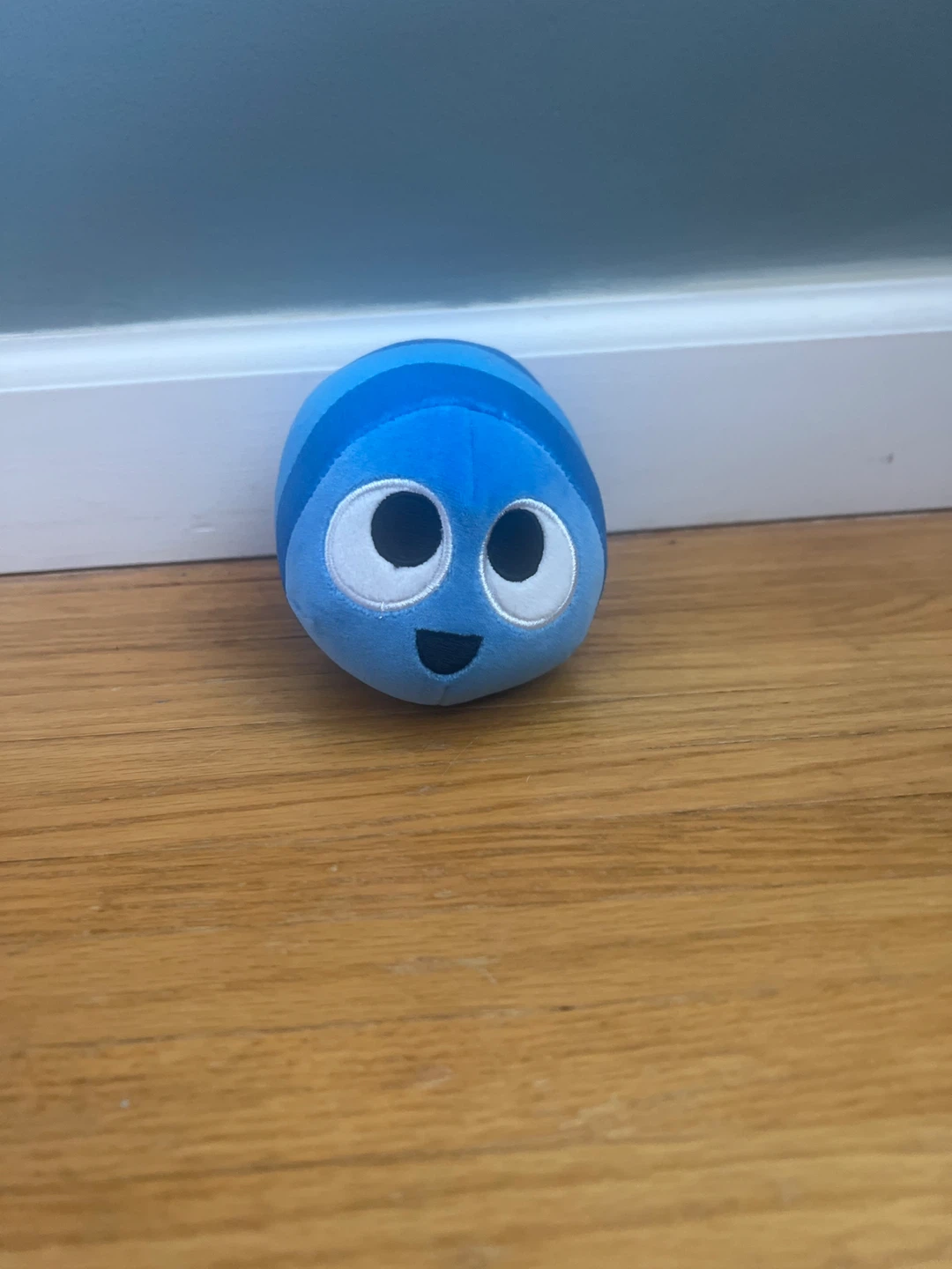 Blue striped Slither.io plush