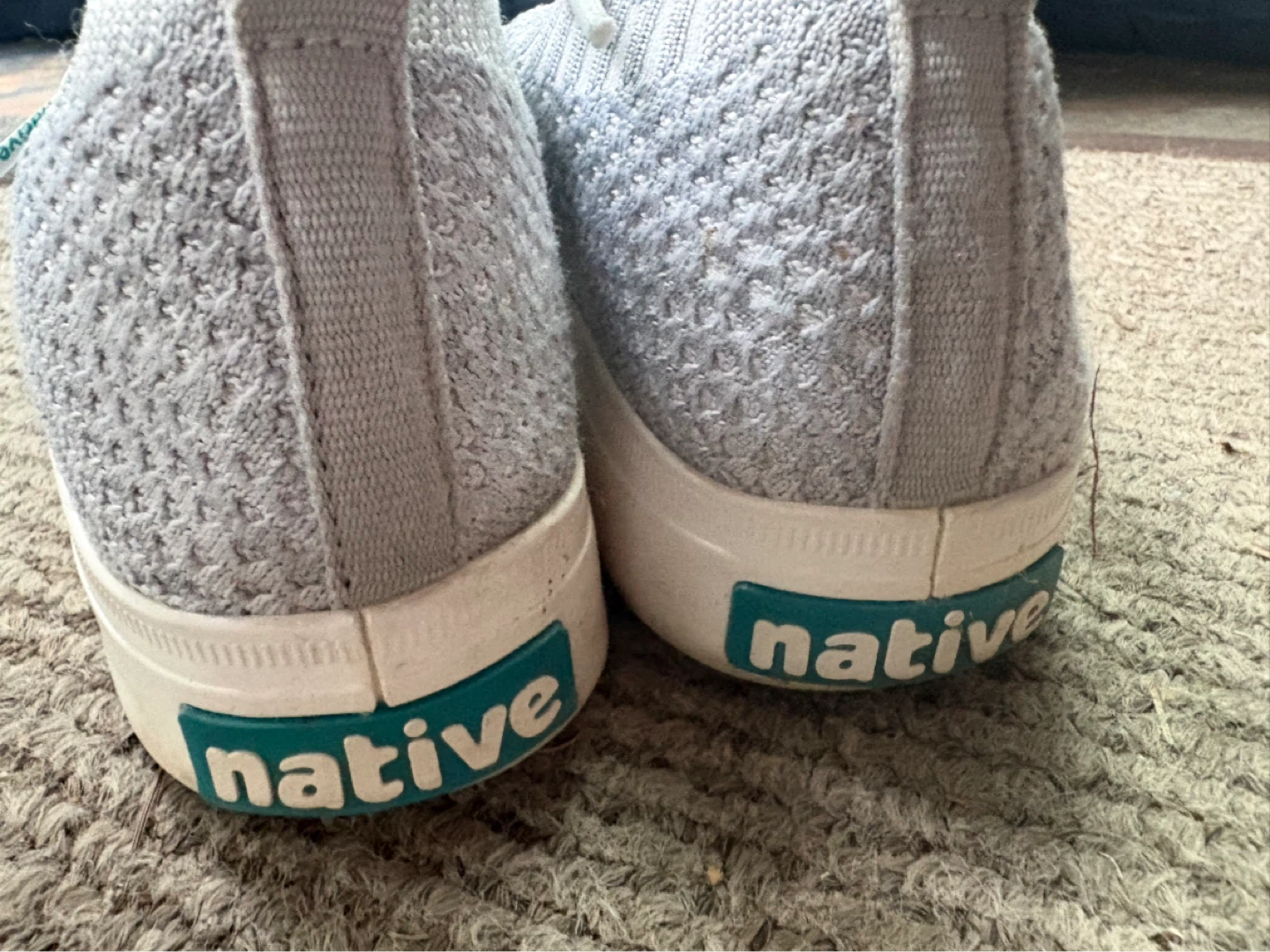 Native Shoes Sneakers Size EU 37 Grey Knit - photo 3