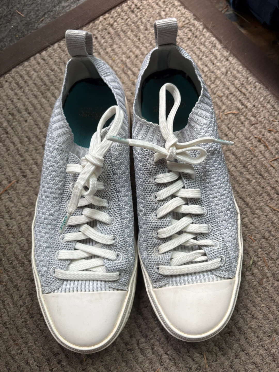 Native Shoes Sneakers Size EU 37 Grey Knit