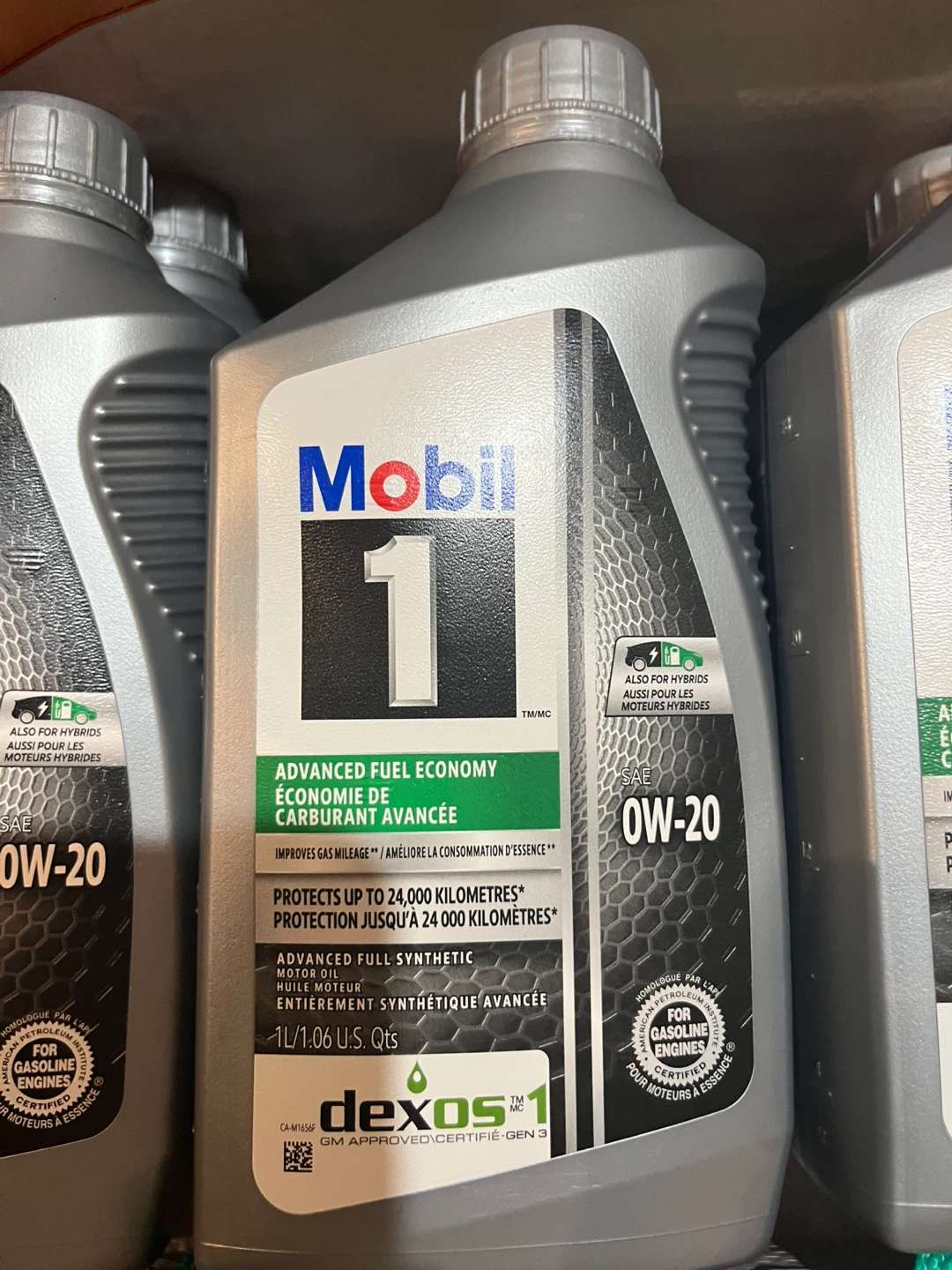 Mobil 1 SAE 0W-20 Advanced Full Synthetic Motor Oil