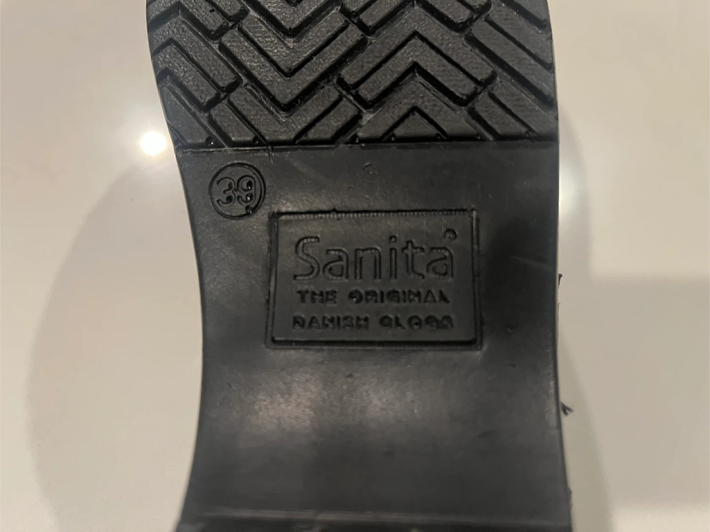 Sanita Women's Clogs Size 39 Black Leather Crocodile Embossed - photo 4