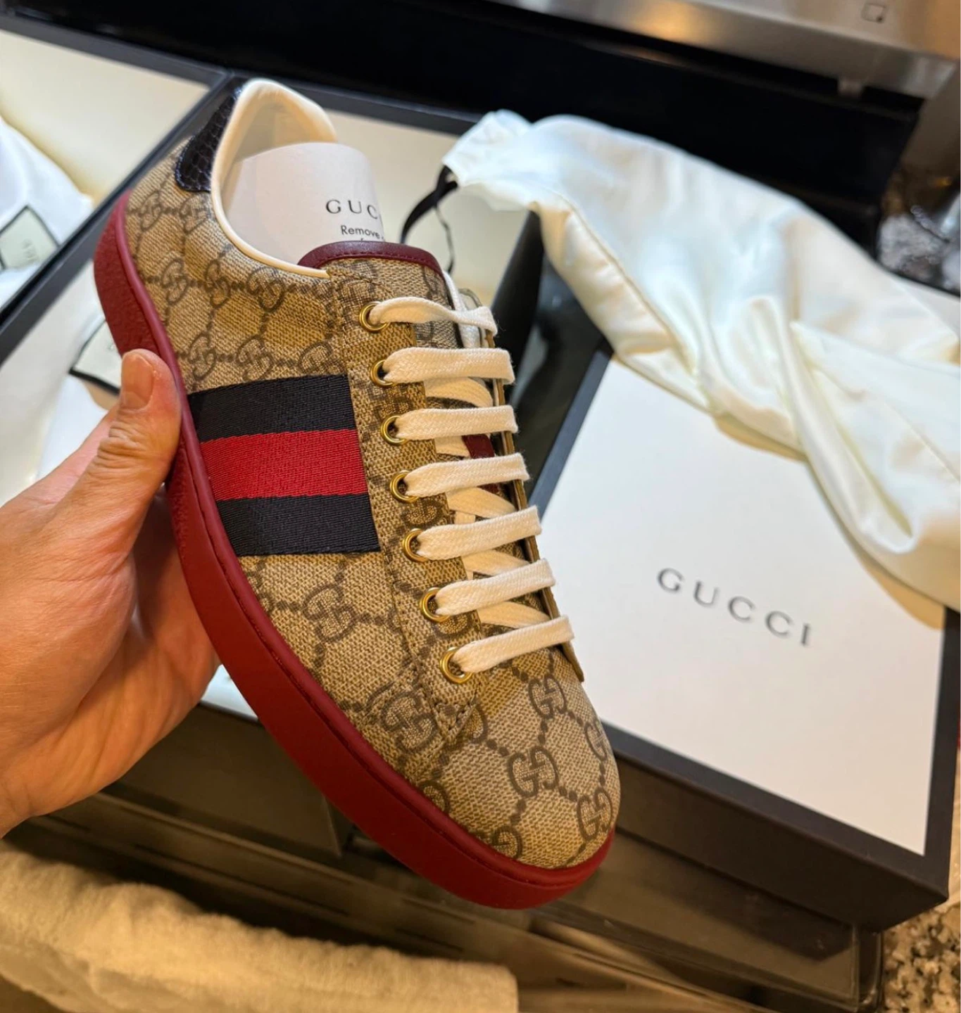 Gucci GG Supreme canvas sneakers