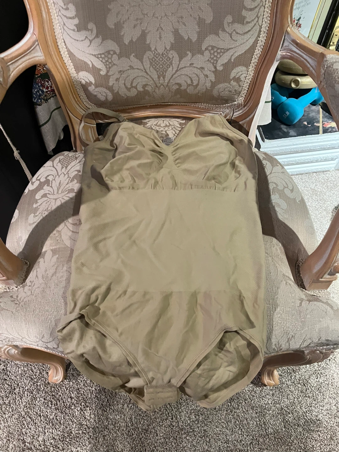 Spandex Body Control - Beige, XL/2XL