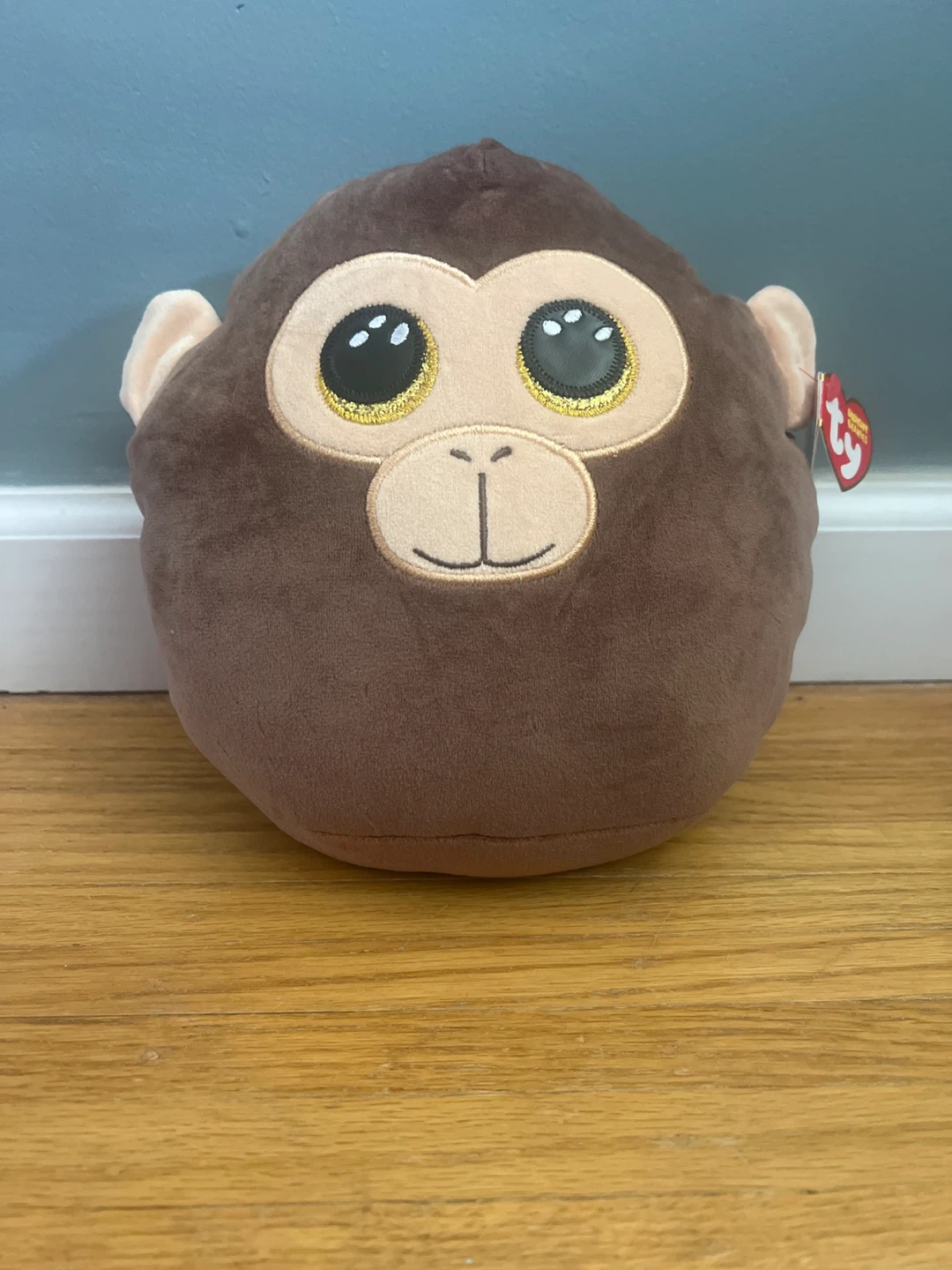 Ty squishy beanie monkey with tag (Dunston)