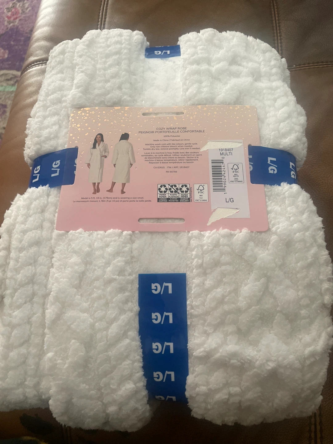 Room Service Cozy Wrap Robe - L/G - photo 2