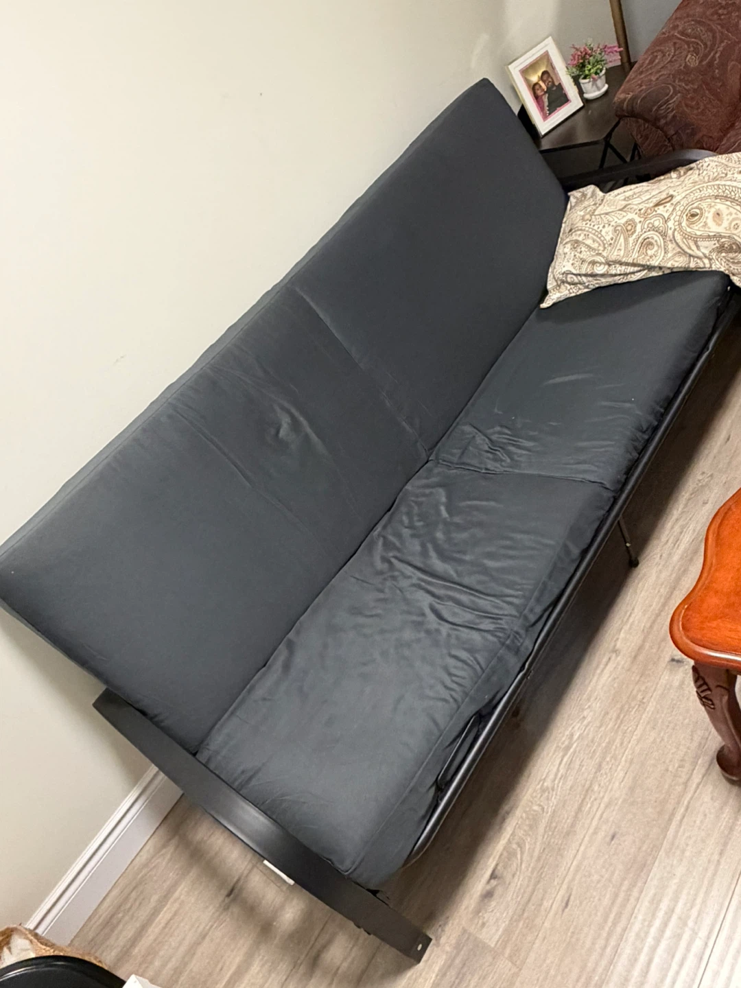 Grey Futon Sofa Bed