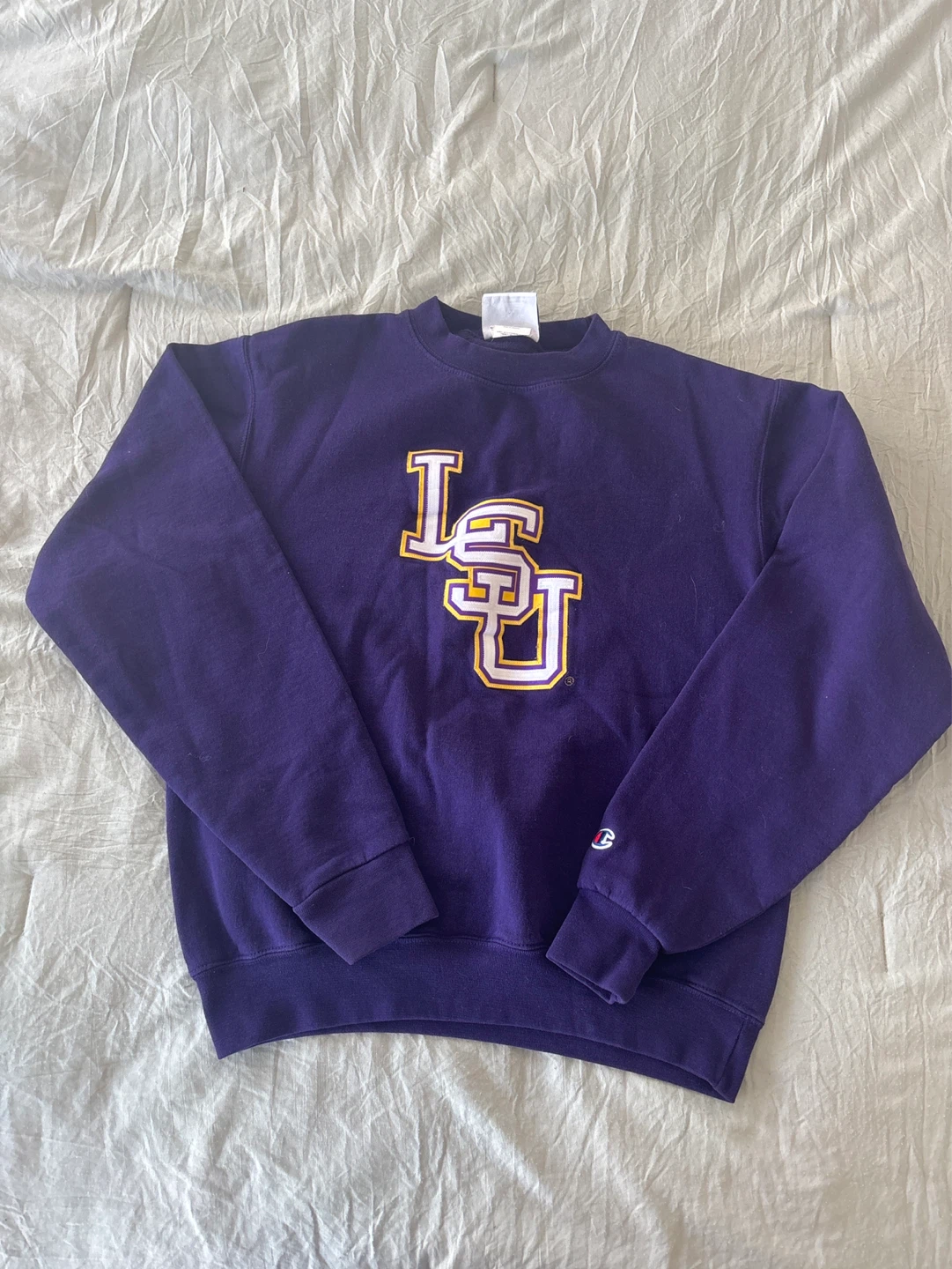 Champion LSU Crewneck Sweatshirt Size S