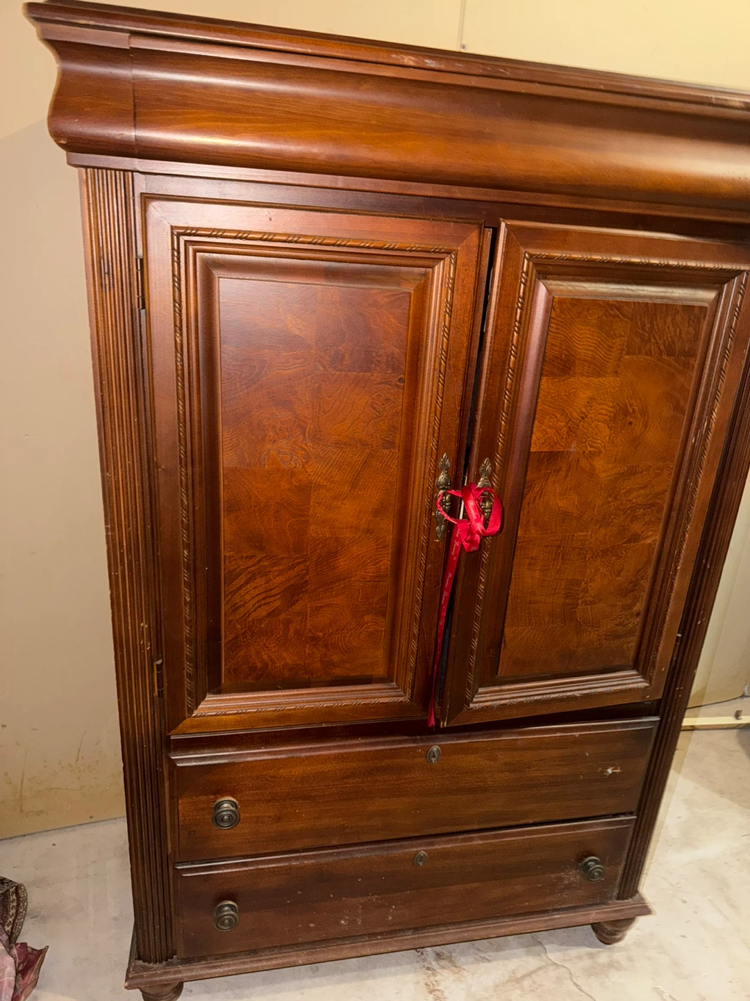 Nice vintage hard wood furniture - photo 2